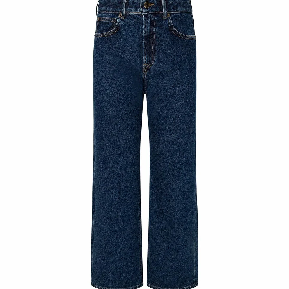 Pepe Jeans Proste Dżinsy Uhw Pl204731 - Dżins Kobiety