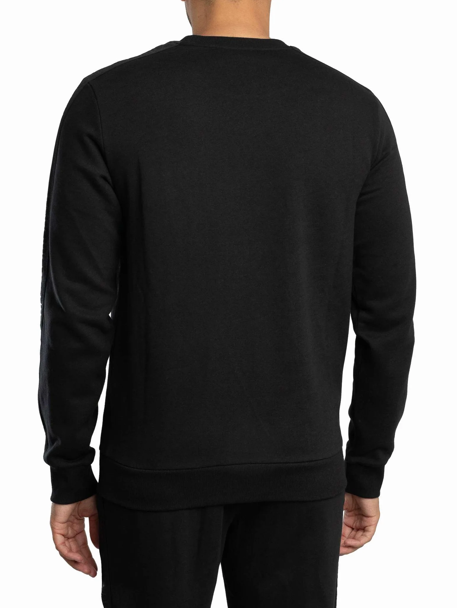 Emporio Armani męski dres basic frotte czarny rozmiar M