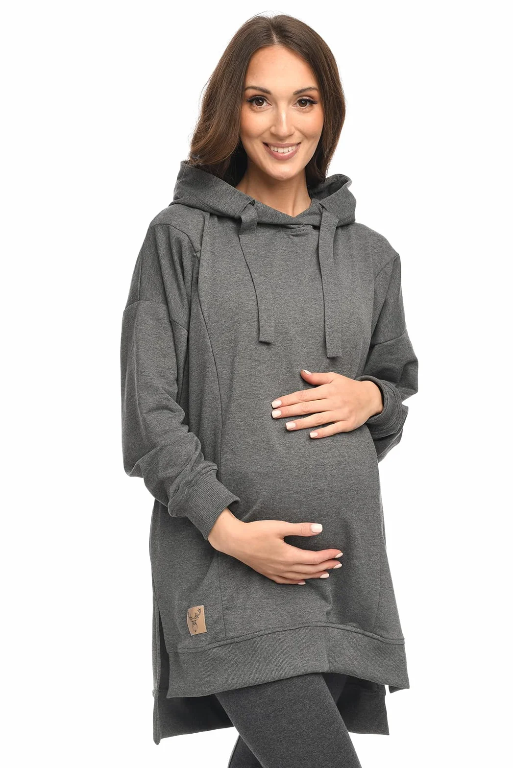 MijaCulture Aurelia M011 Sweter do karmienia 2 w 1 ciążowy