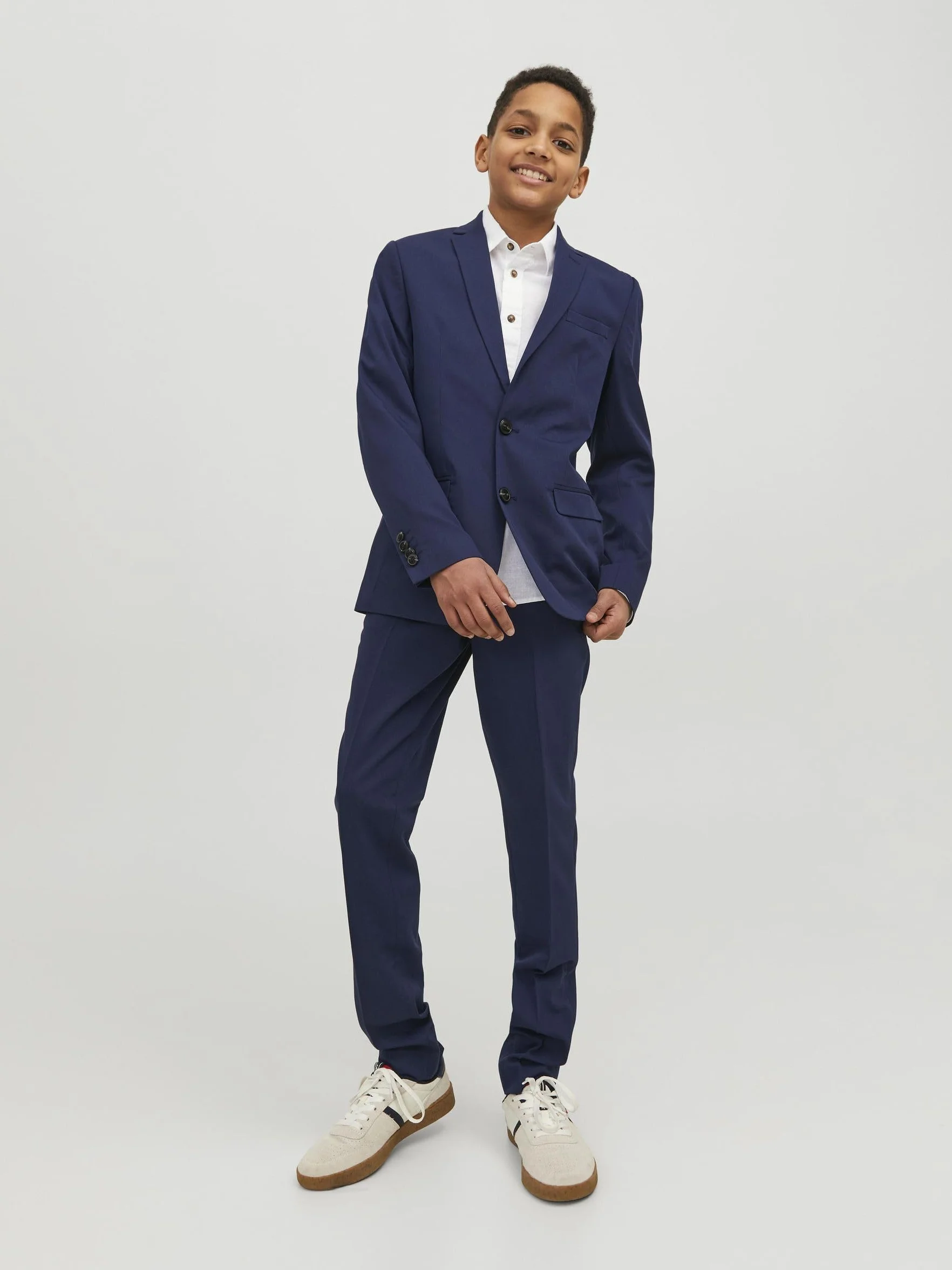 JACK & JONES Kombinezon chłopięcy Jprsolar Noos Jnr, Średniowieczny niebieski, 140