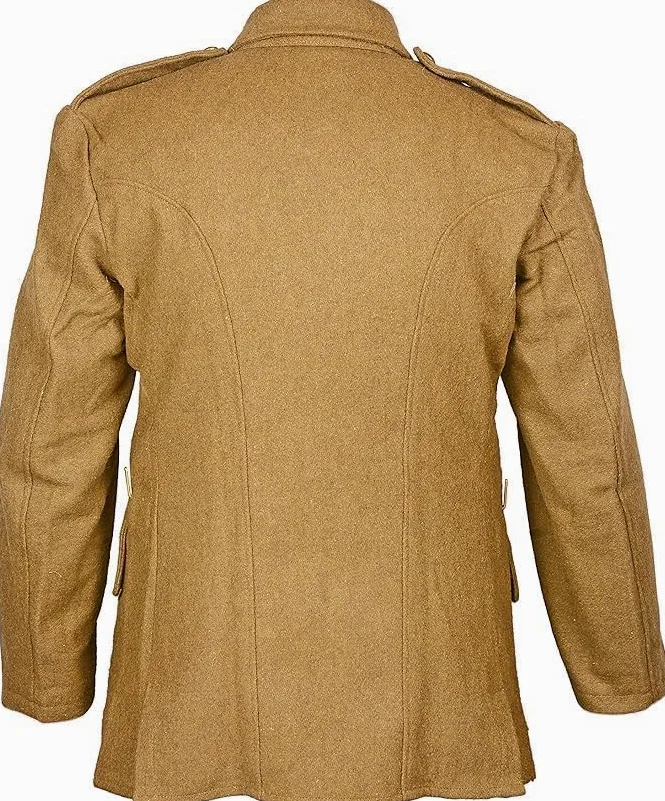 WW1 British Army Service Dress Scottish Tunika – wzór z 1902 r. I wojna światowa Highland wojskowy mundur reprodukcja kurtka