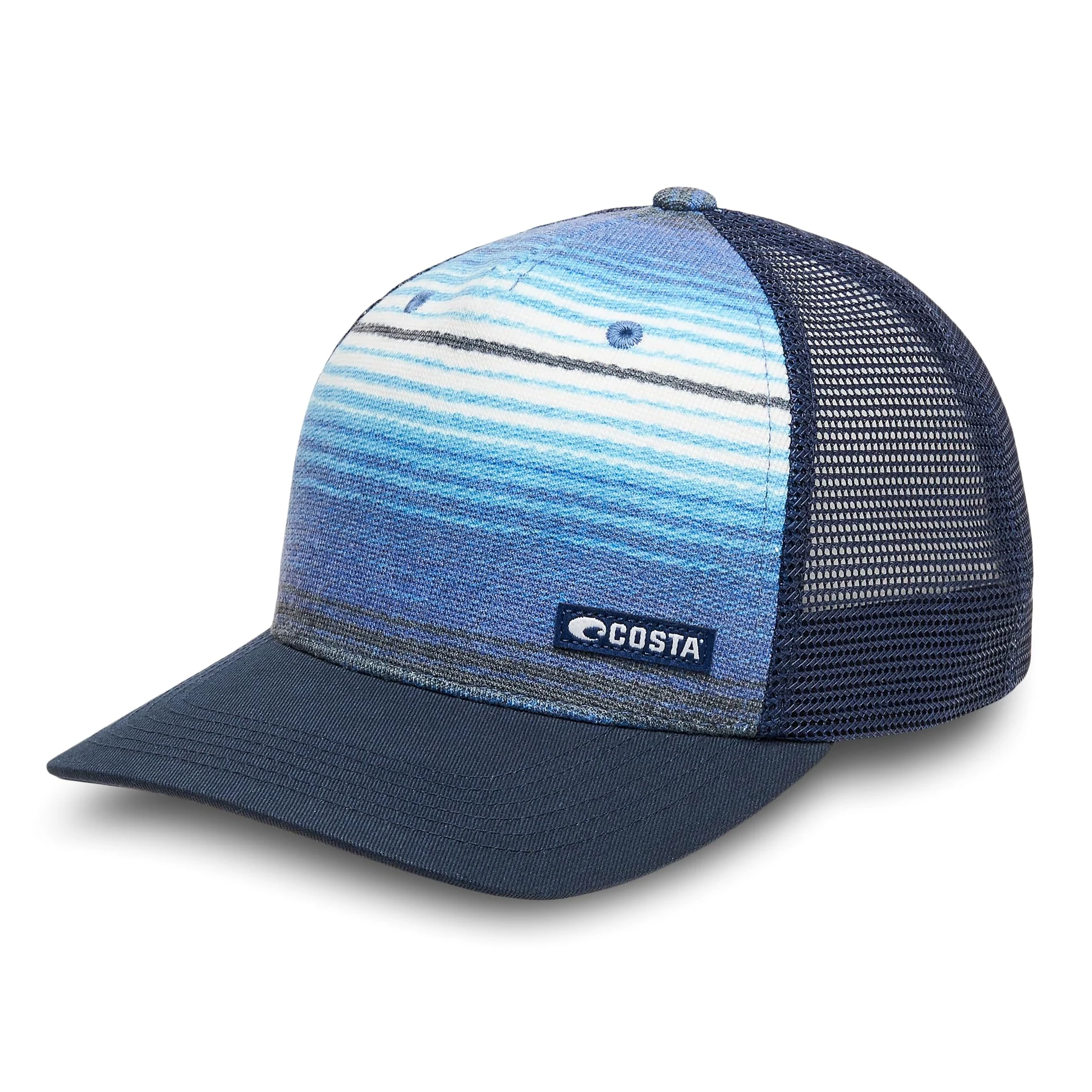 Costa Del Mar Męski Baja Blue Trucker, niebieski Baja, jeden rozmiar, Baja niebieski, rozmiar uniwersalny