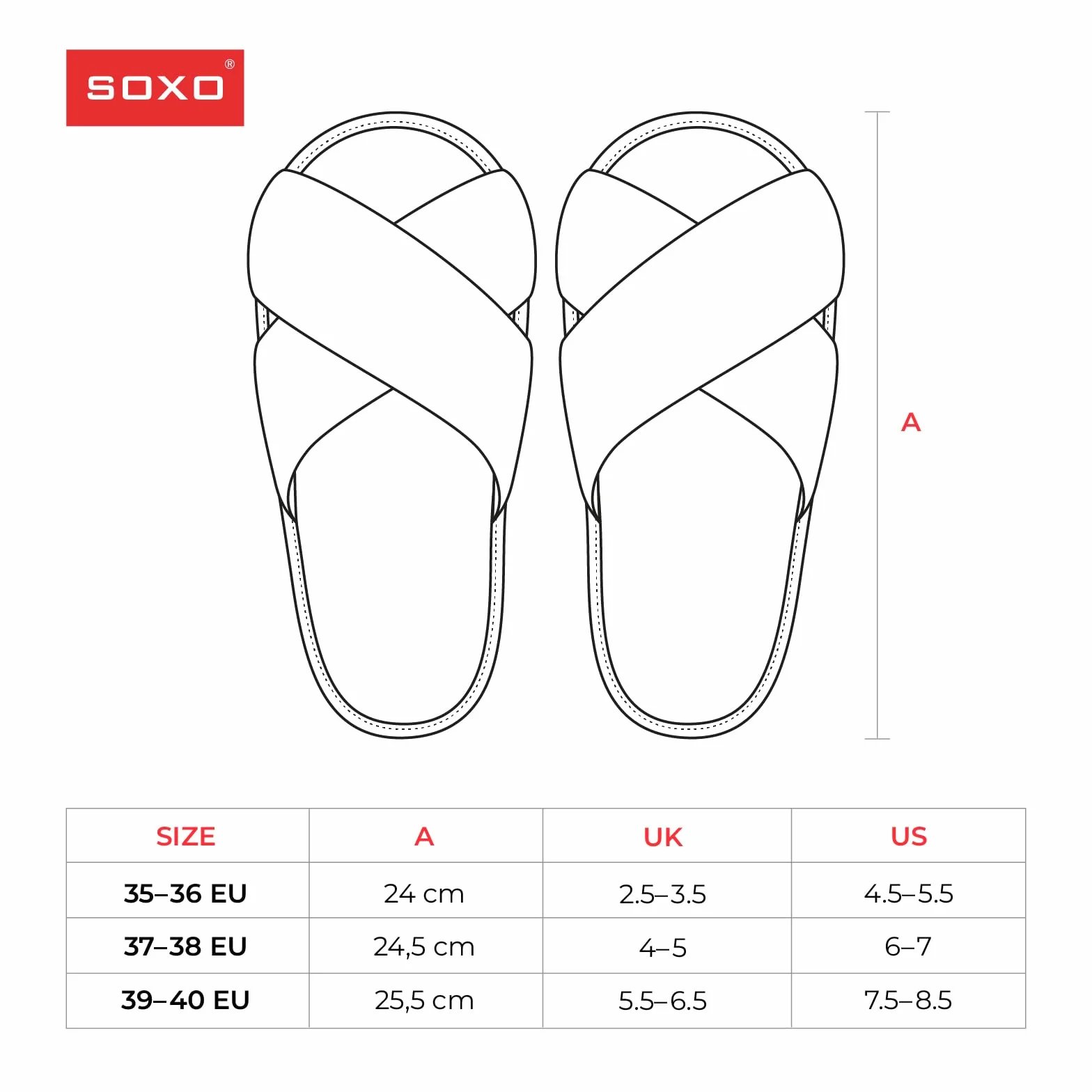 soxo Kapcie Damskie Pluszowe Domowe Futrzane Klapki Prezent w Pudełku 3 Rozmiary