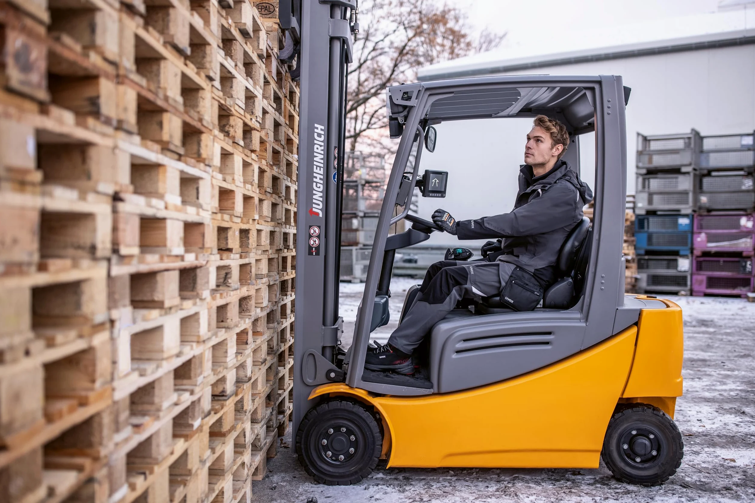Uvex suXXeed Craft 3 w 1 kurtka pogodowa – męska kurtka robocza z elementami odblaskowymi – odporna na działanie wody i oddychająca, antracytowy, S
