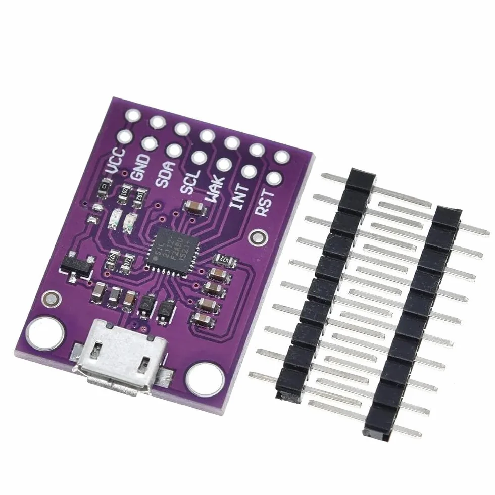 1 szt. CP2112 płyta debugowania USB do I2C IIC moduł komunikacyjny MicroUSB 2112 dla CCS811