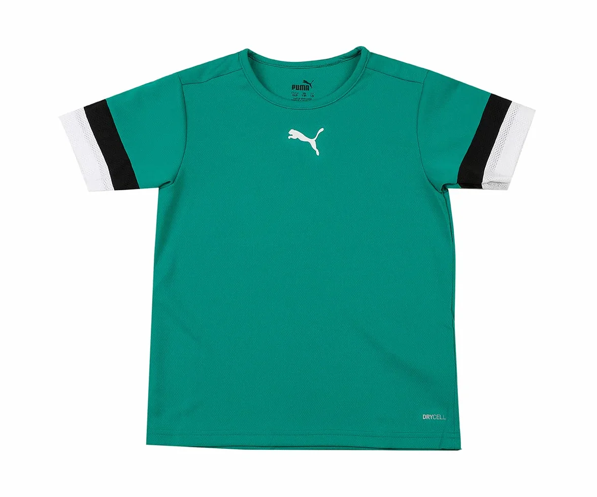 Puma Uniseks Dzieci 704938 teamRISE Jersey Jr Koszulka Sportowa, Pepper Green, 176