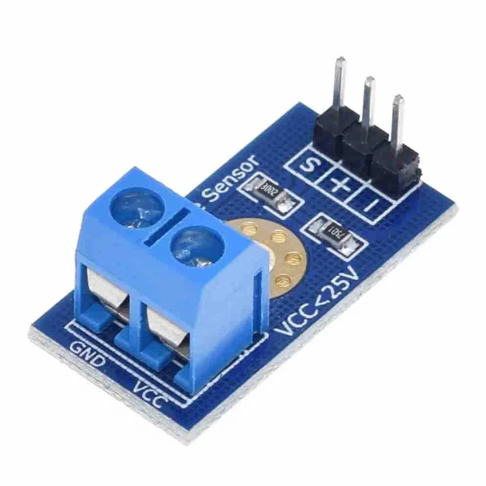 Hailege 5 szt. Moduł wykrywania napięcia - czujnik pomiaru DC 0 ~ 25 V