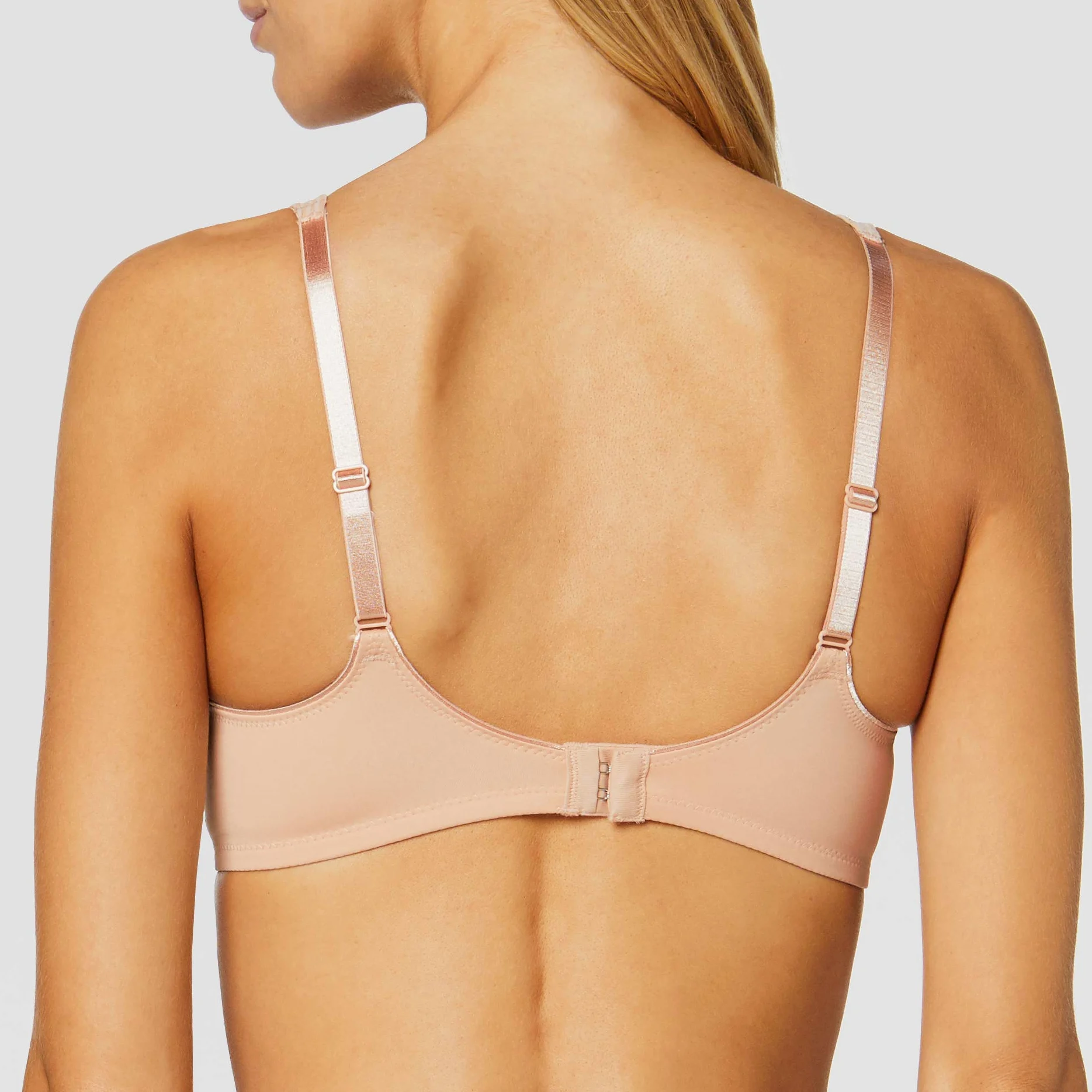 Triumph - Damski - Modern Soft + Cotton P - miseczki biustonosz bez fiszbin - miseczki ze stretchu - z bawełny, Neutralny beż., 80C