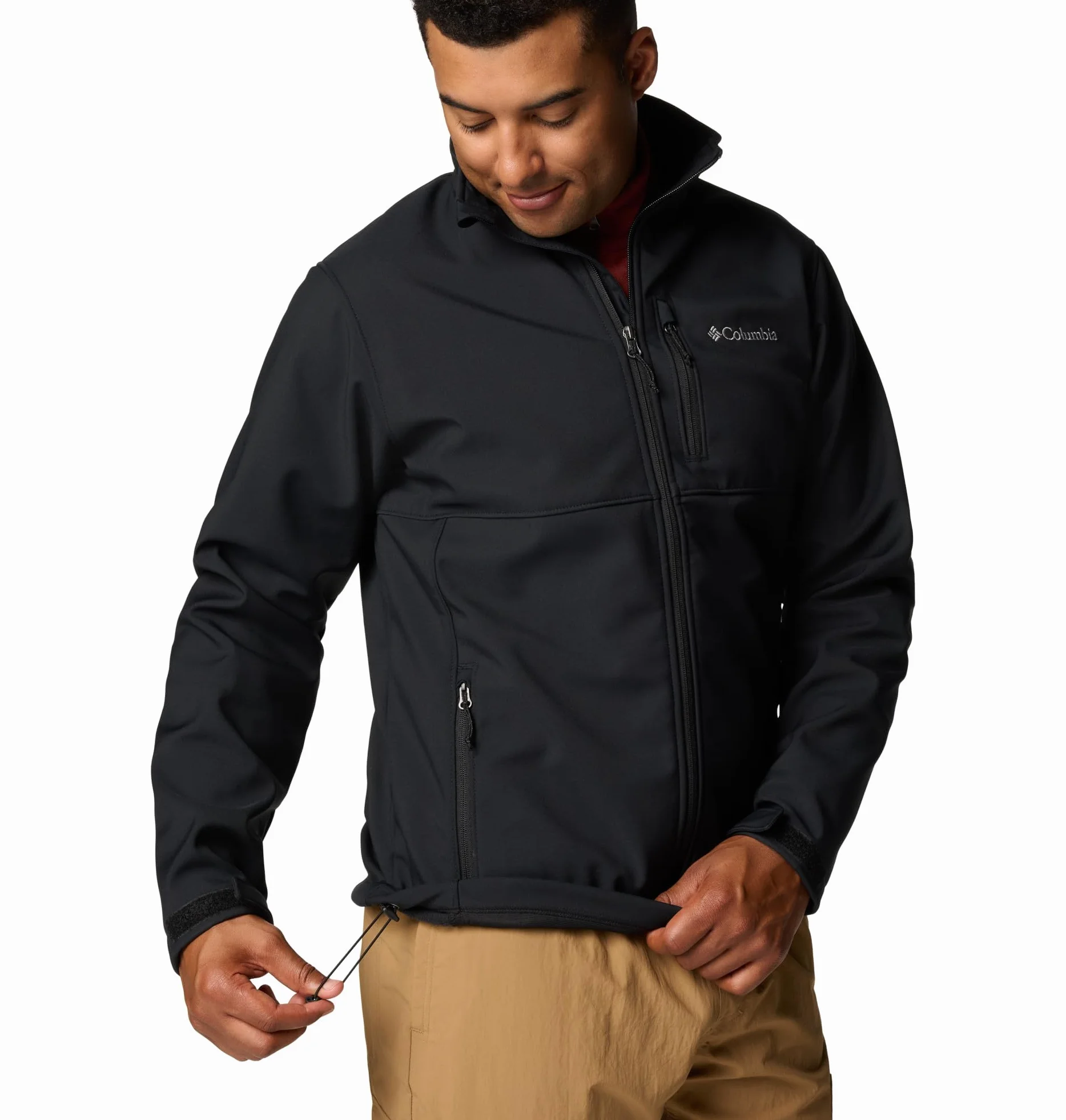 Columbia Męska kurtka softshellowa Ascender, czarna, M