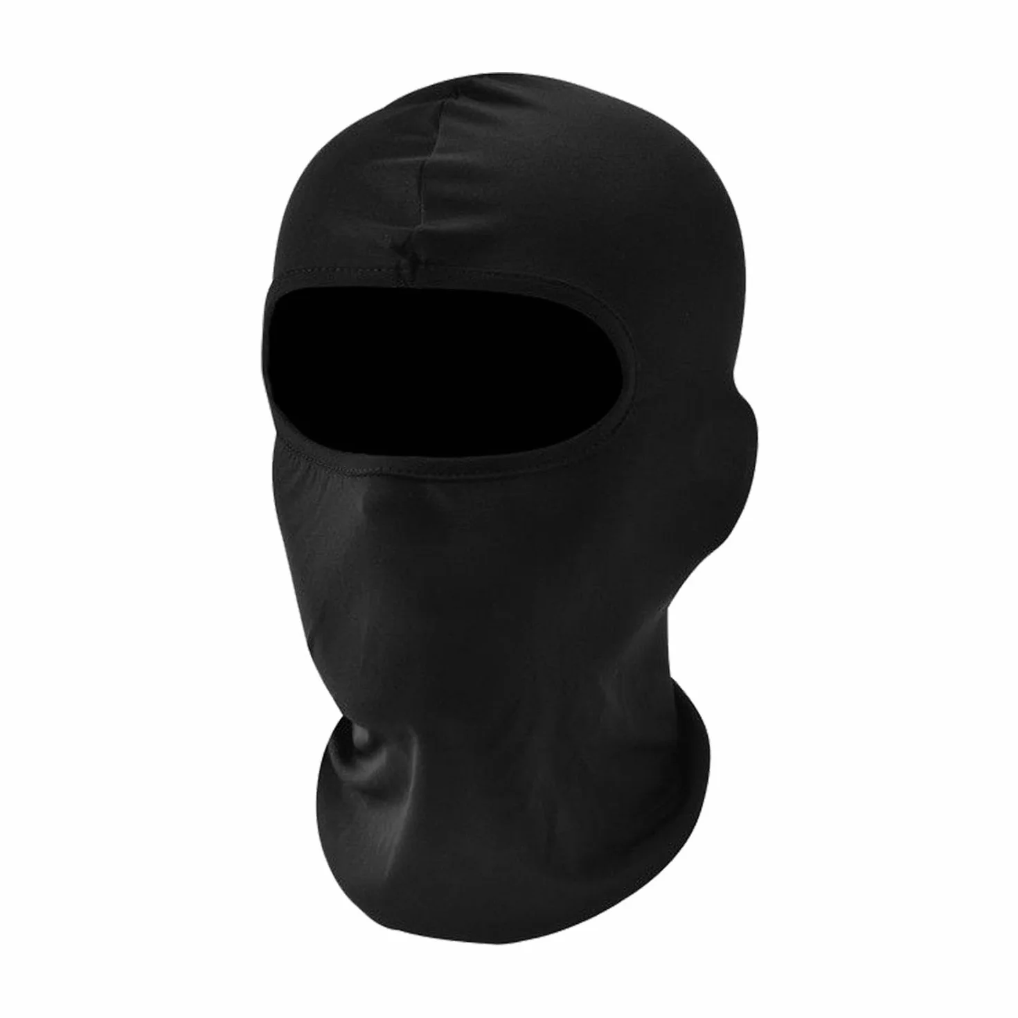 1-częściowa kominiarka, maska na wiatr i zimno, kominiarka motocyklowa, zimowa ciepła maska, zewnętrzna kominiarka przeciwpyłowa, odpowiednia do jazdy konnej i jazdy na nartach, czarny, S/M