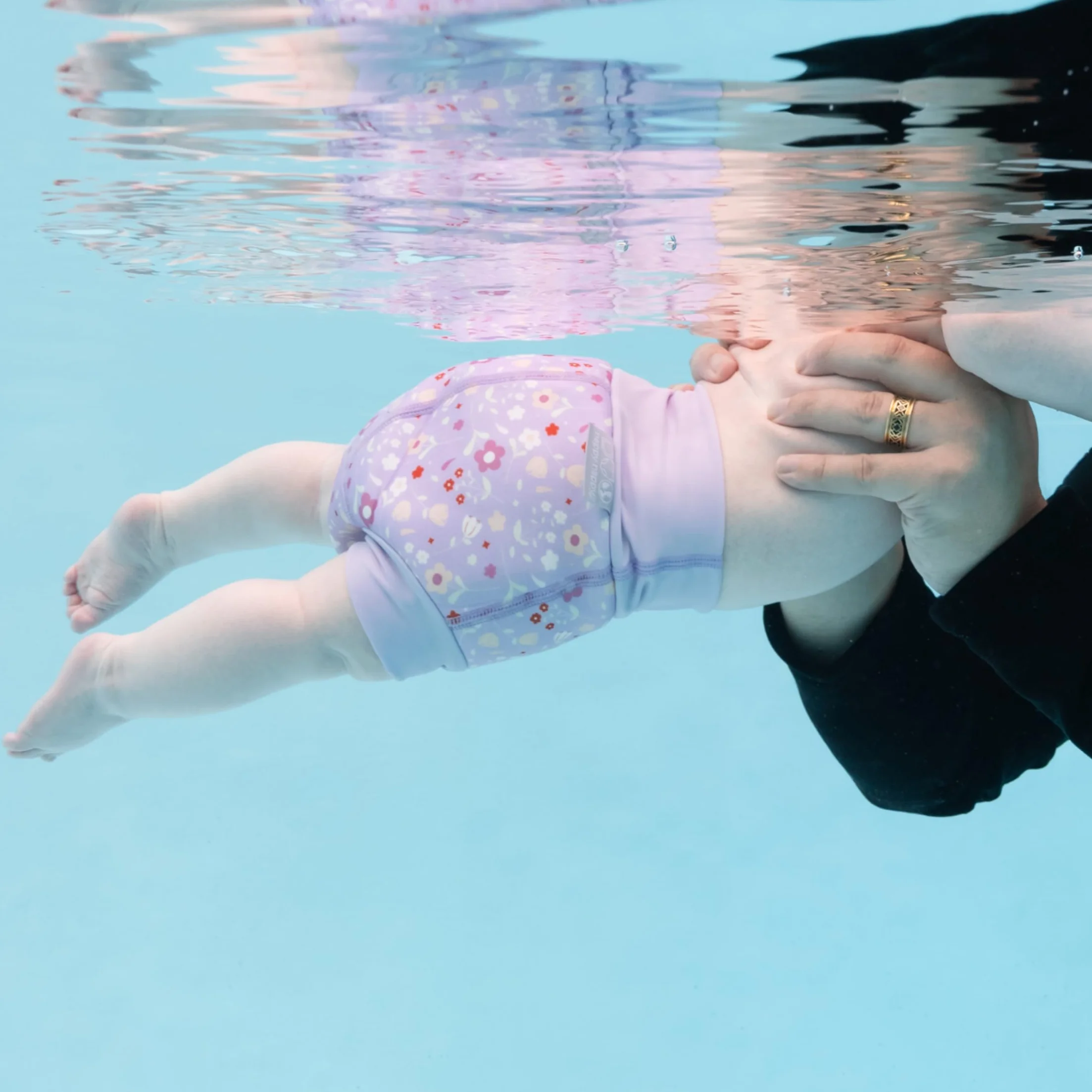 Splash About Happy Nappy Duo Lilac Spring 2-3 lata Liliowa wiosna
