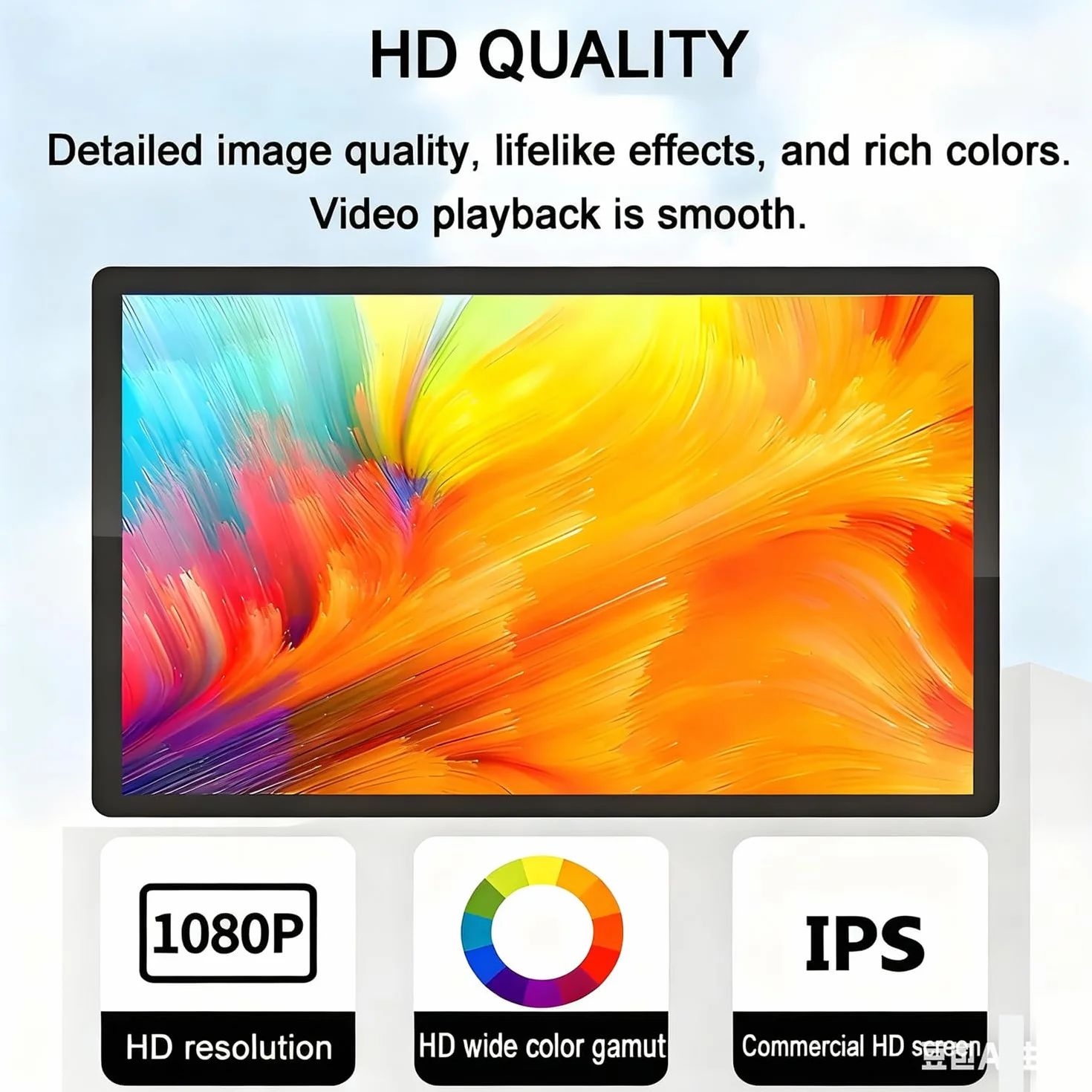 Wyświetlacz Cyfrowy Do Reklamy 27" Smukły Bezramkowy Komercyjny Monitor LCD