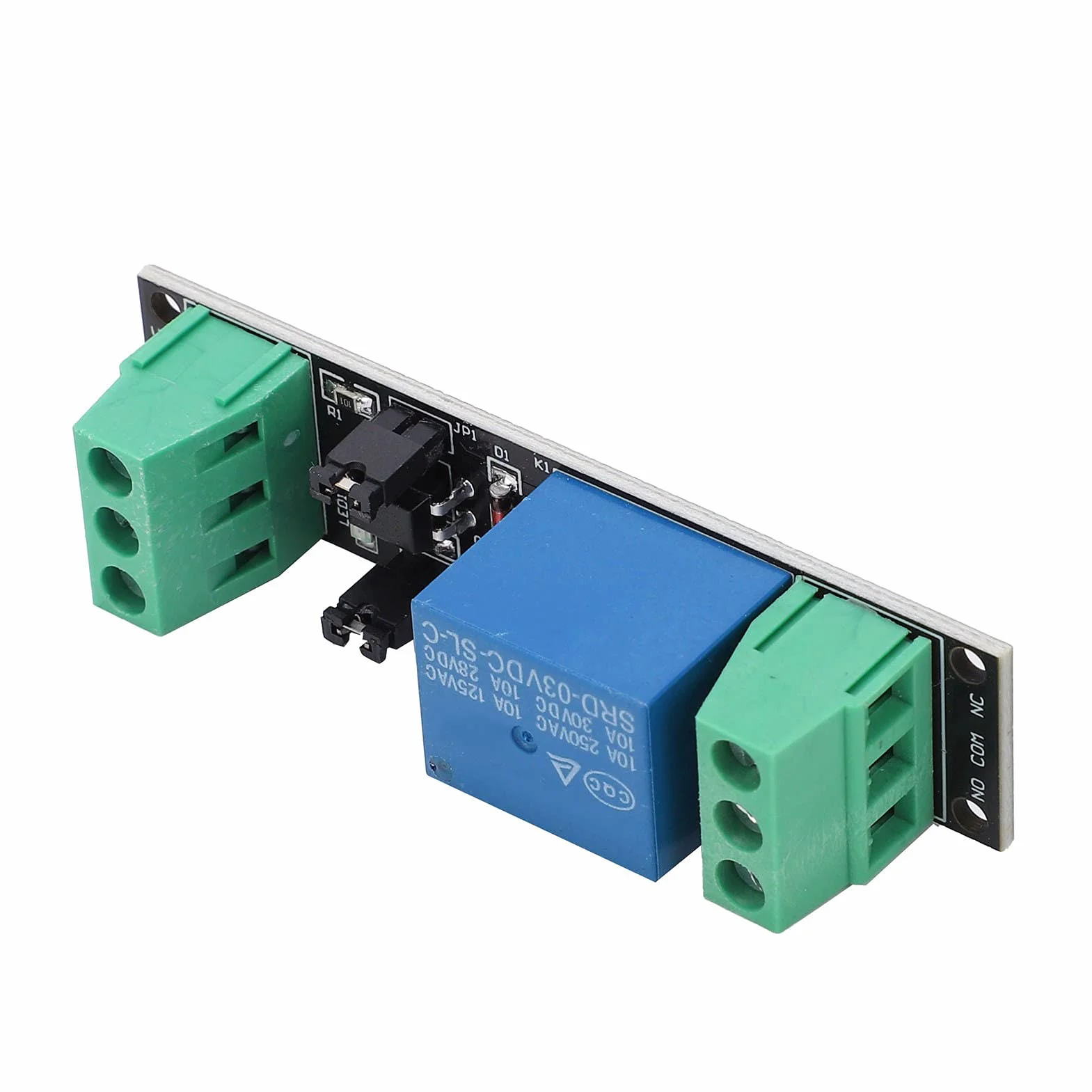 Pojedynczy Przekaźnik DC 3 V/3.3 V Moduł Przekaźnika Wysokiego Poziomu Przekaźnik Izolowany Moduł Sterowania Napędem do Sterowania 10A 250VAC, 10A 30VDC Obwód Automatyczna Regulacja