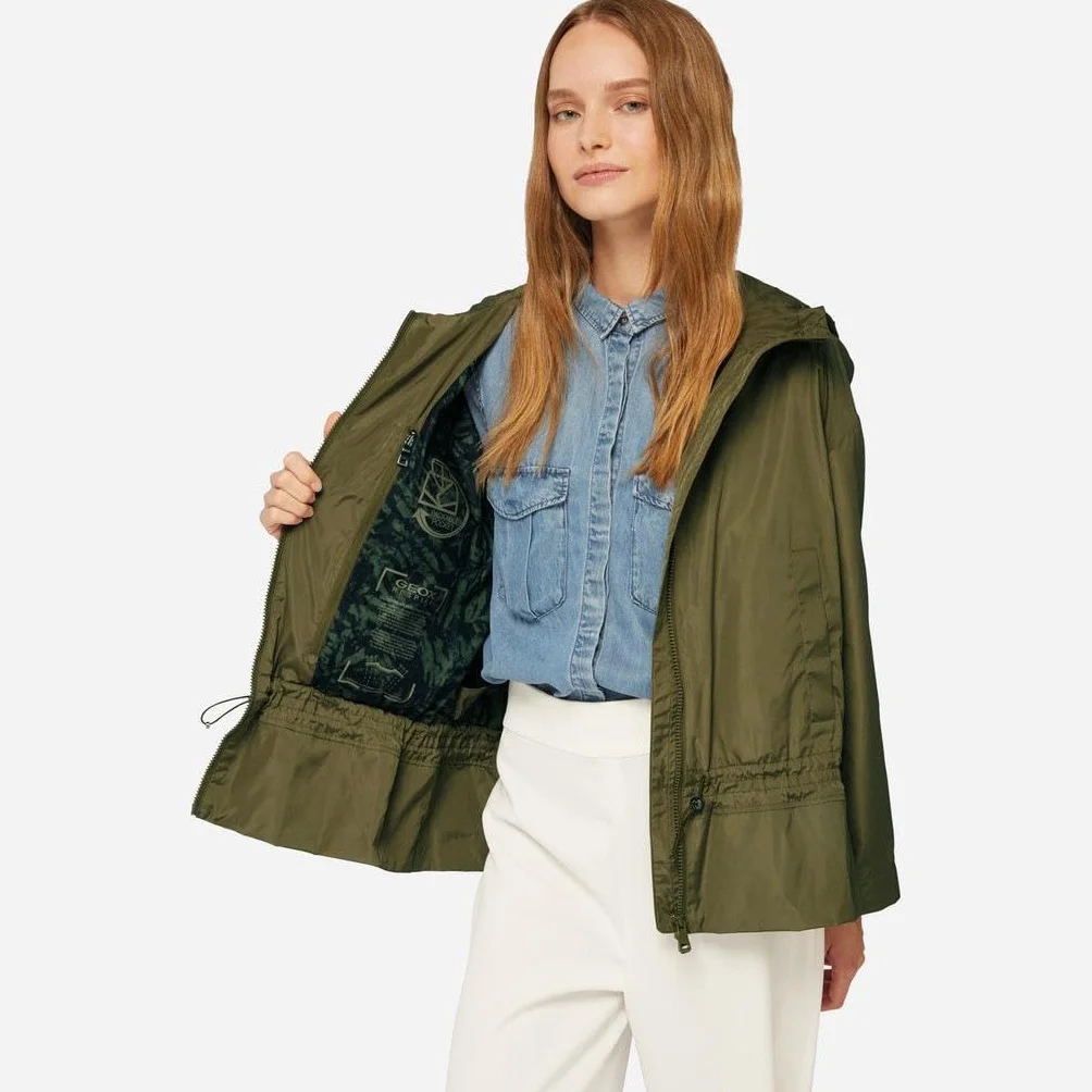 Geox Kurtka Kobiety W Bulmya Parka