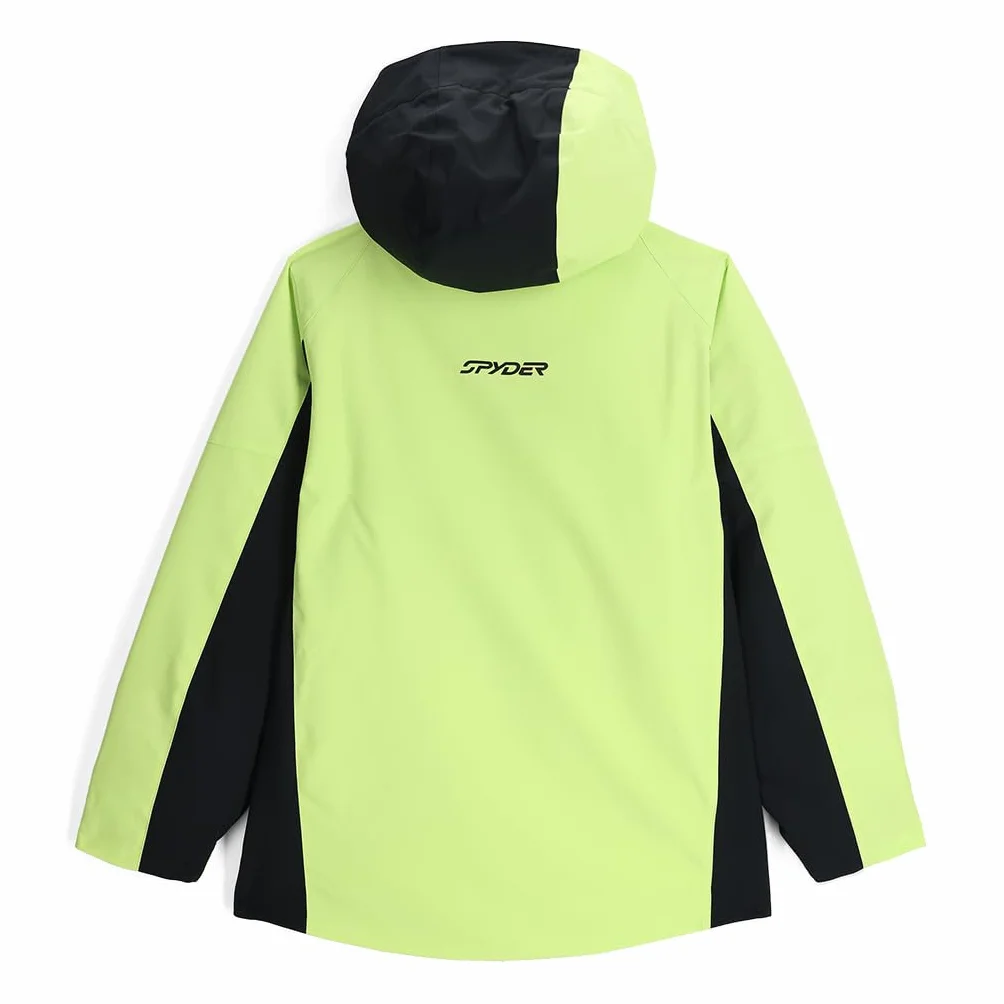 Spyder Turner Jacket, Boys, Lime Ice, XL