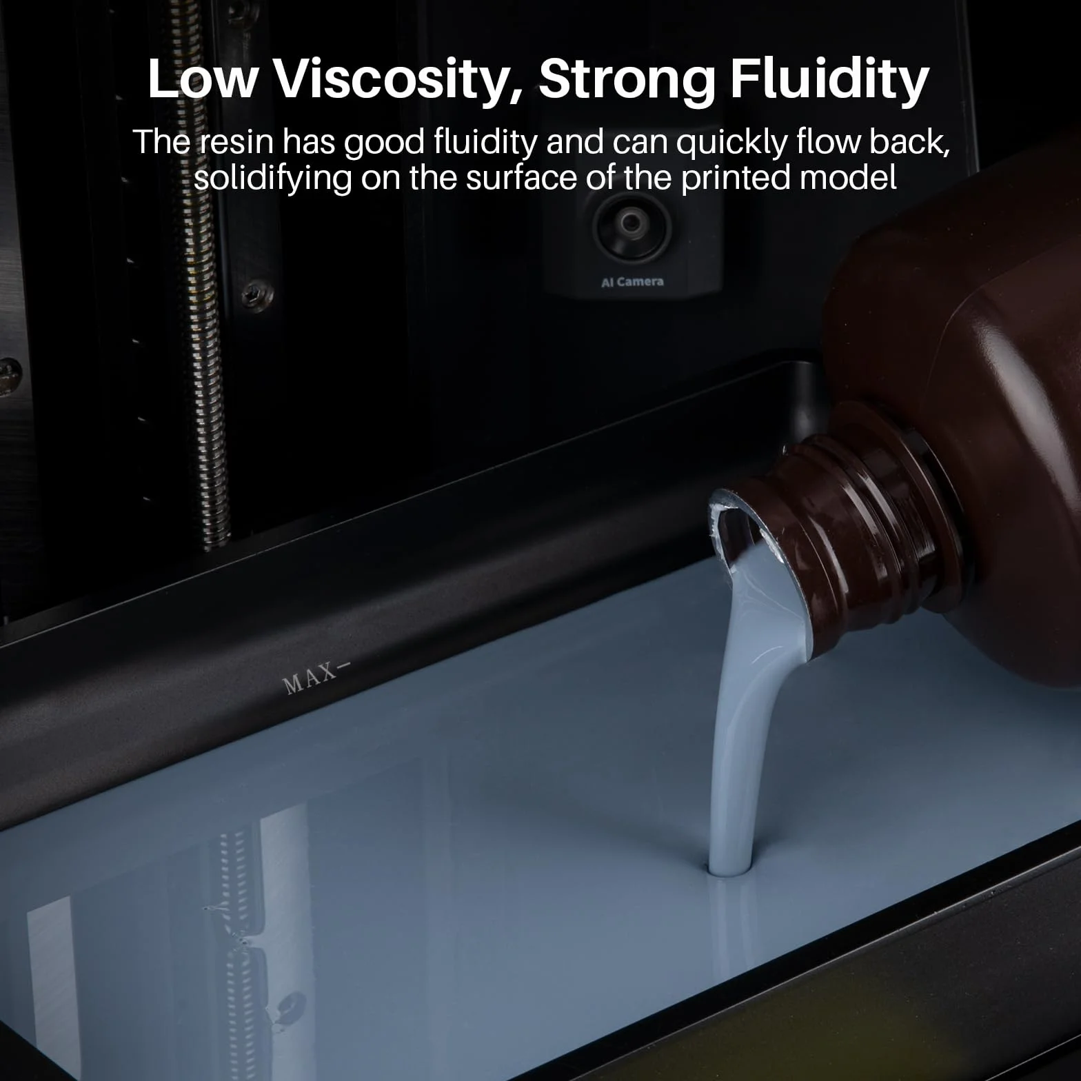 ELEGOO ABS-Like Resin 3.0 Pro, Wyższa Odporność Na Zarysowania Żywica UV 405 nm do Drukarek MSLA/DLP/LCD Szybkie Utwardzanie Wysoka Precyzja Nie Krucha, 2000g Biały