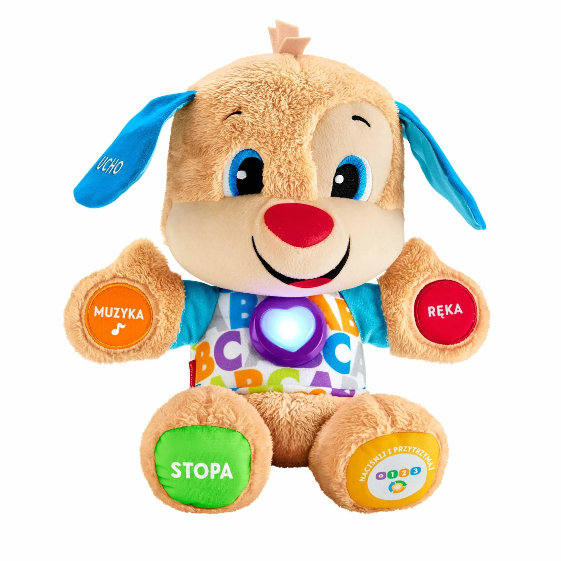 Fisher-Price FPM71 - "Ucz się i śmiej" Szczeniaczek Uczniaczek „Poziomy nauki”