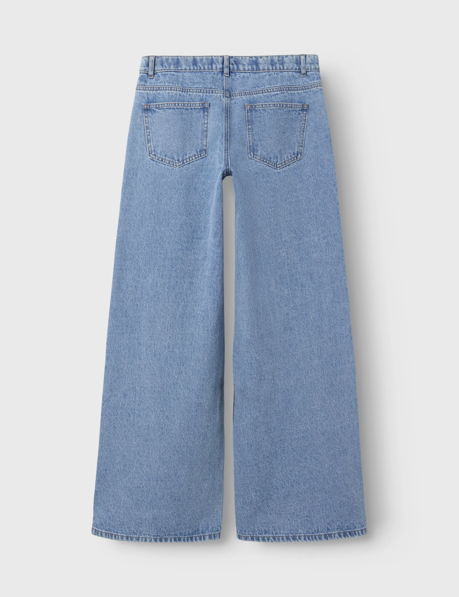 Nlfkizza DNM Lw Wide Pant Noos, jasnoniebieski (light blue denim), 128