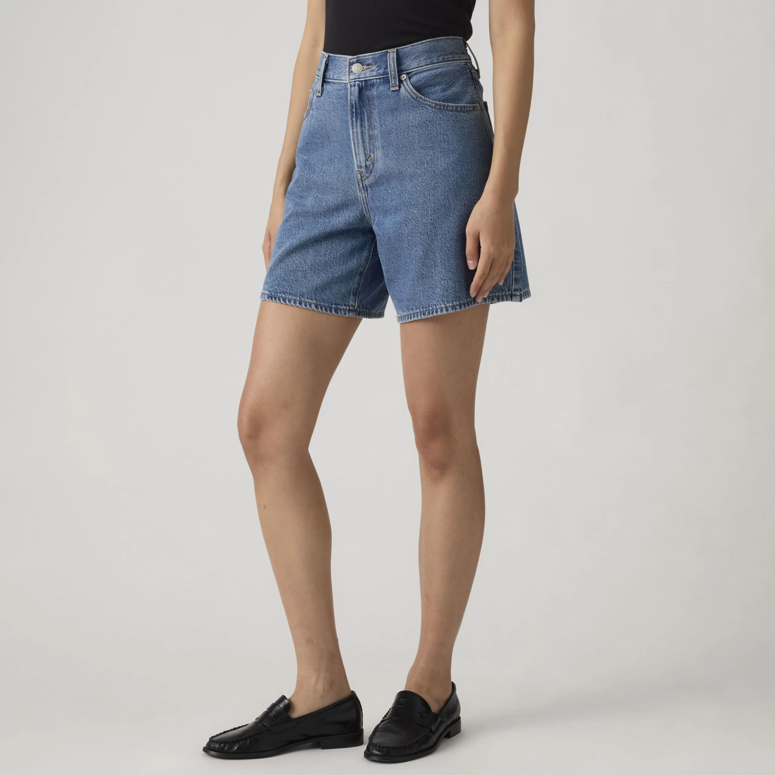 Levi's High Baggy Short - Shorty Kobiety