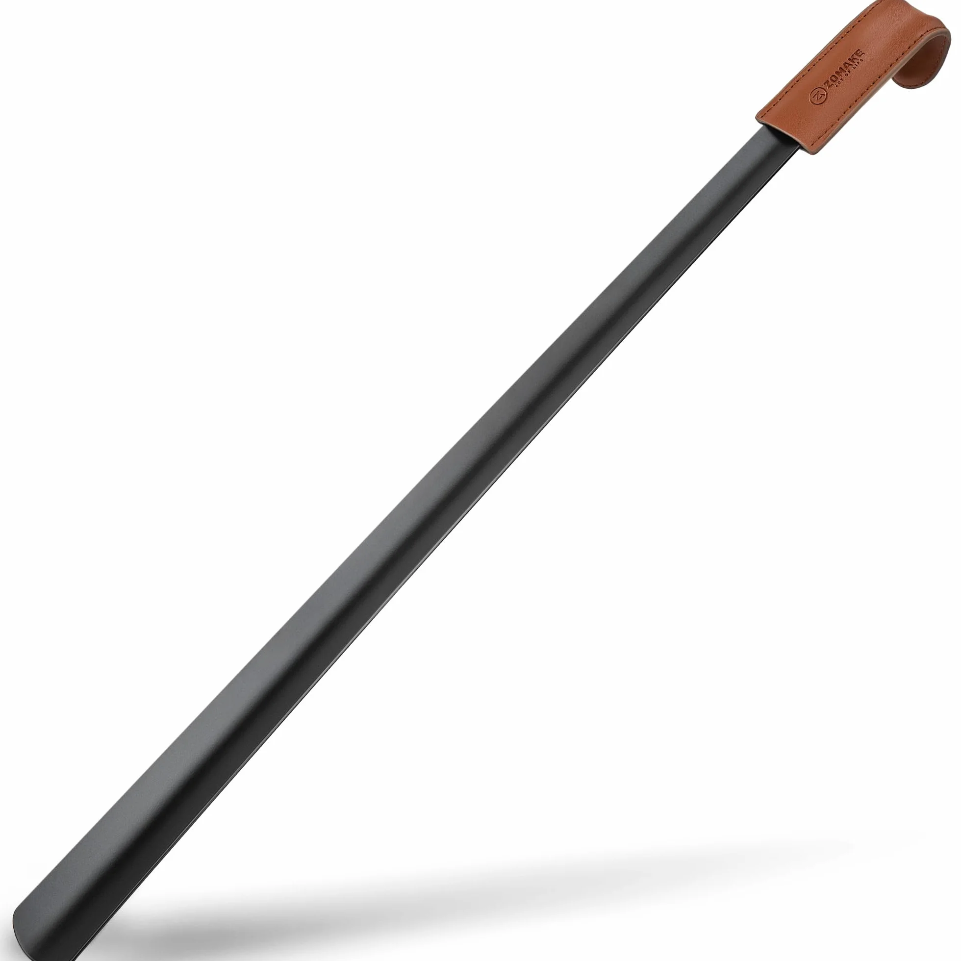 ZOMAKE Łyżka Do Butów Metalowa Bardzo Długa - 72 cm Łyżka Do Butów Stabilna,Łyżka Do Butów Ze Stali Nierdzewnej Długa Bardzo Stabilna Trwała Ergonomicznym Kształcie Dla Seniorów Mężczyzn Kobiet