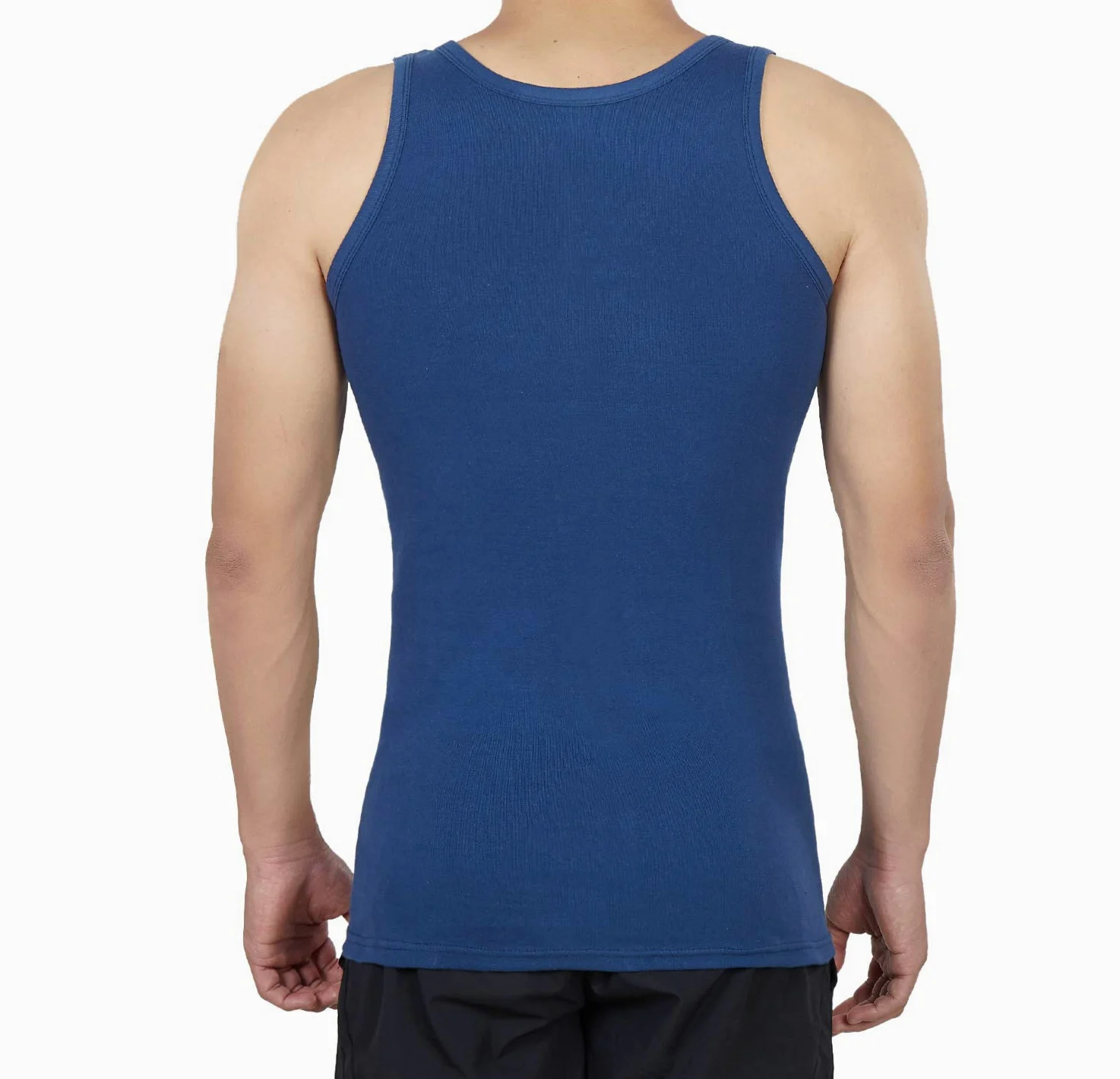NUOZA 3/5-pak podkoszulek męski tank top, wiele kolorów, 100% wysokiej jakości bawełna, nie kurczy się, nie blaknie, nie jest przezroczysty