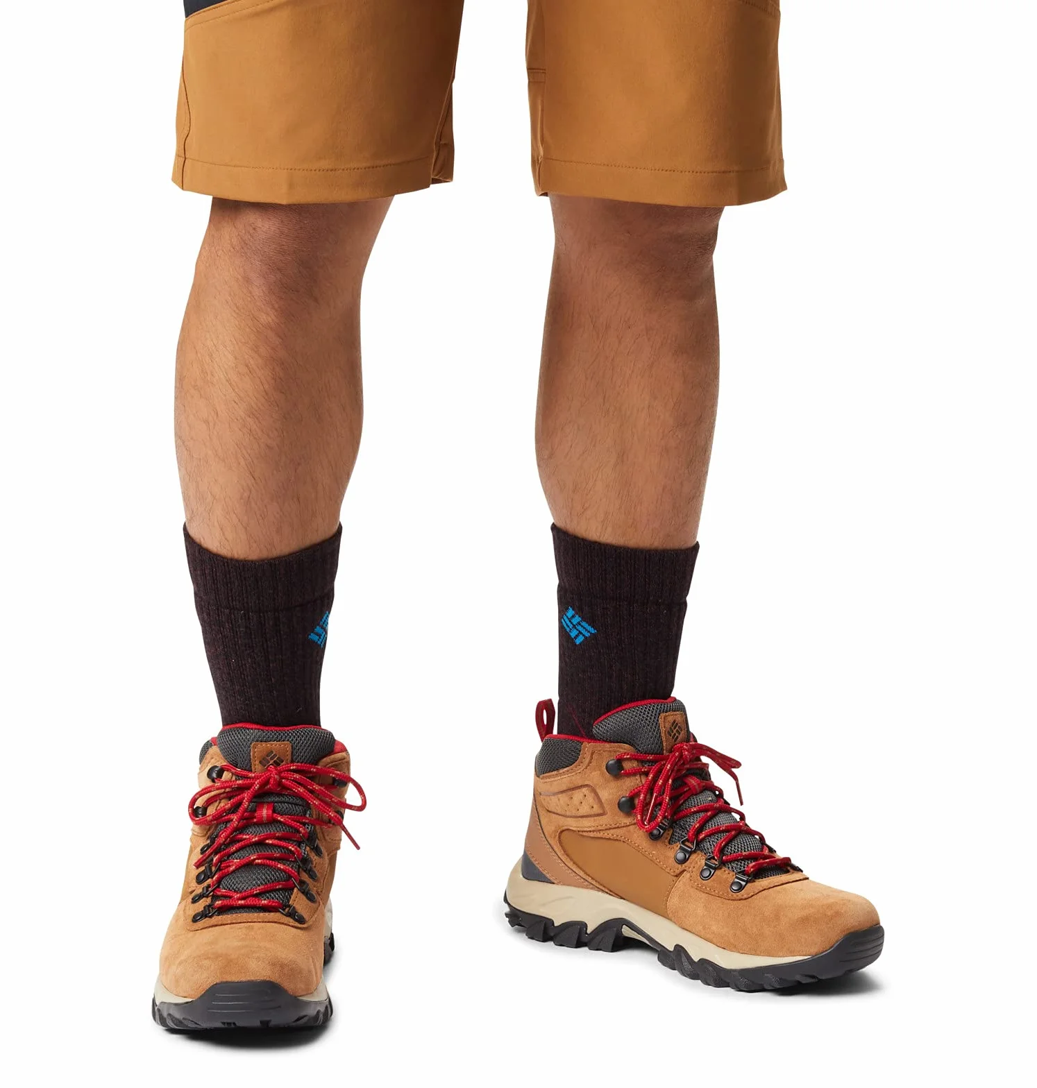 Columbia Mężczyźni Newton Ridge™ Plus II Suede WpWodoszczelne, średniej wysokości buty trekkingowe i trekkingowe