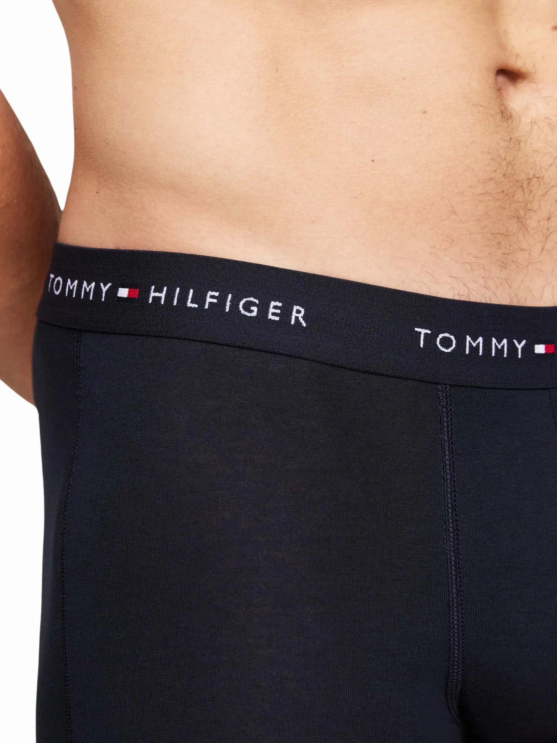 Tommy Hilfiger Męskie bokserki 3P Wb UM0UM02763, biały, XL, Biały (Primary Red/White/Desert Sky), XL