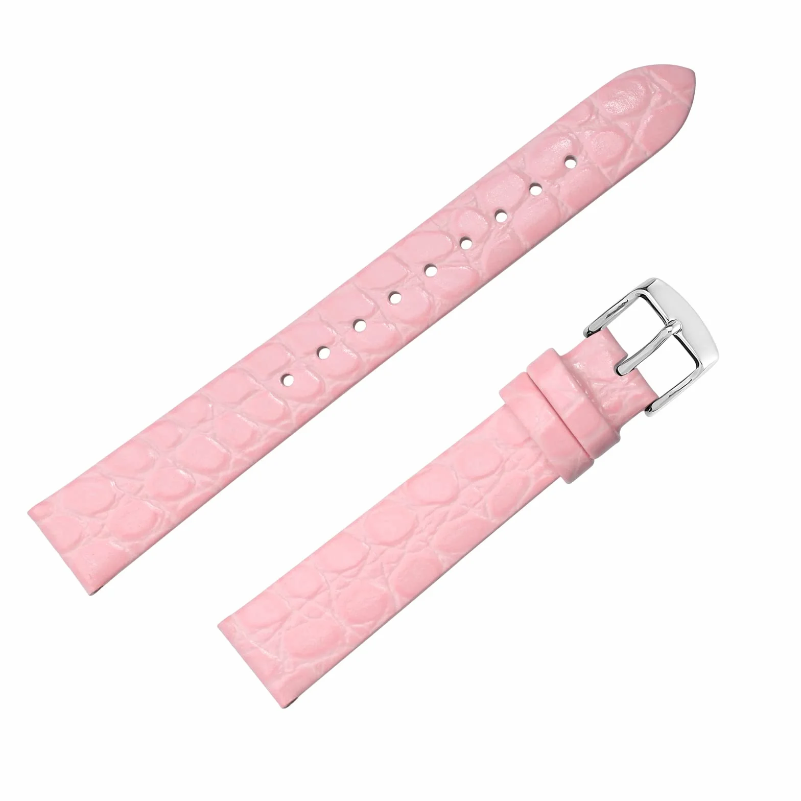BISONSTRAP Skórzane paski do zegarka 12-20 mm z polerowaną klamrą