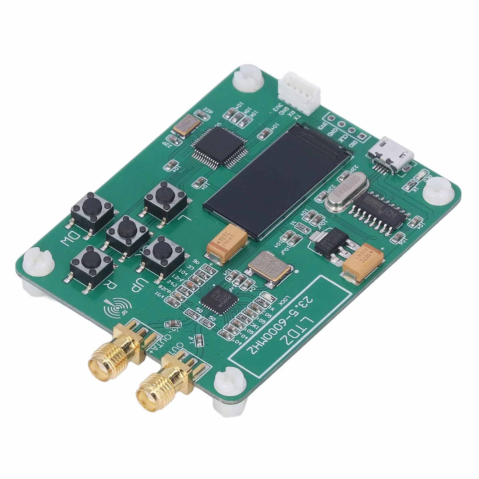 Moduł źródła Sygnału USB moduł Generatora Sygnału 5V Zasilany Sygnałem RF Płyta Generatora 23.5 do 6000MHz