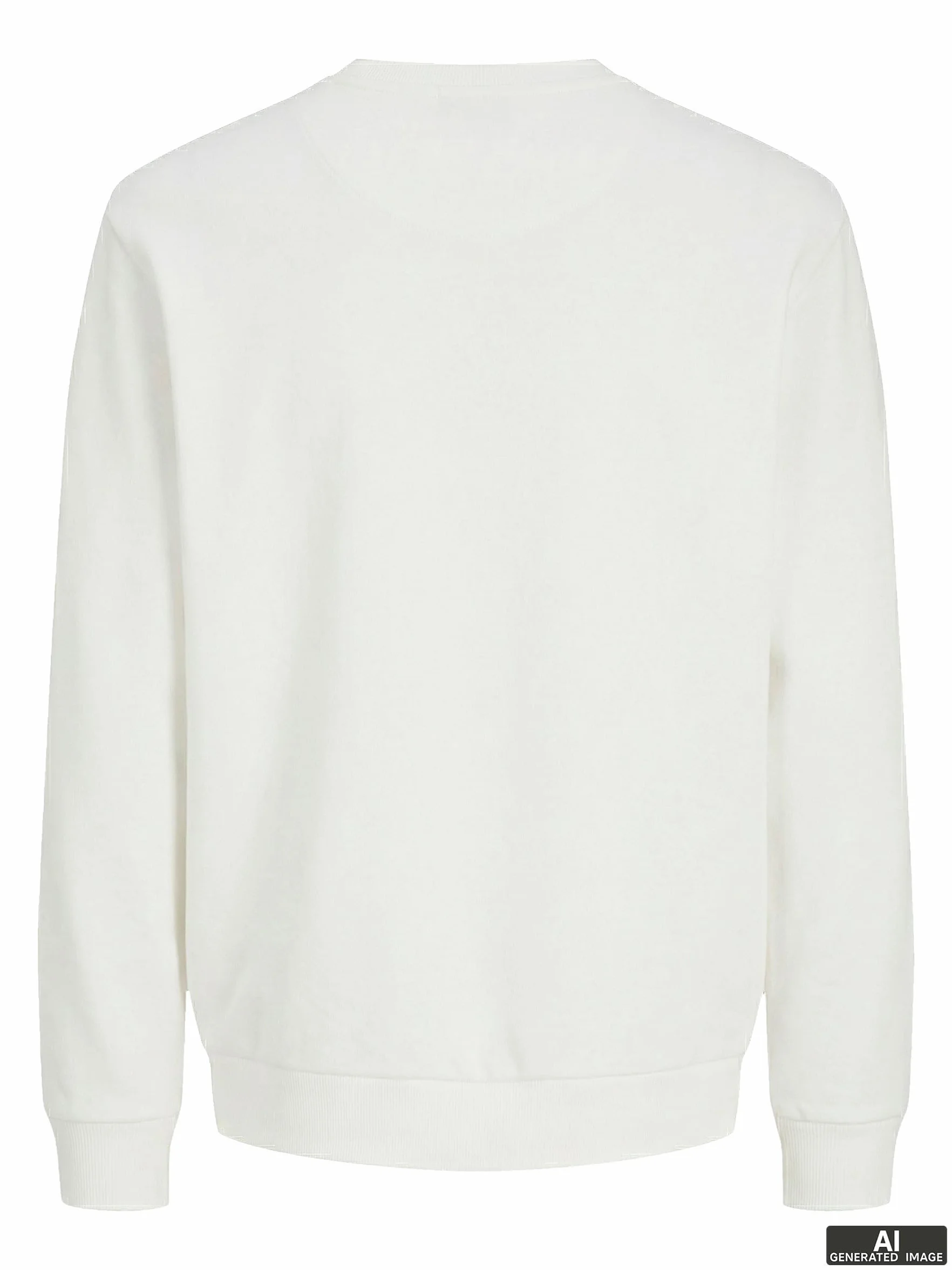 JACK & JONES Jjebradley Sweat Crew Noos męskie Cloud Dancer L