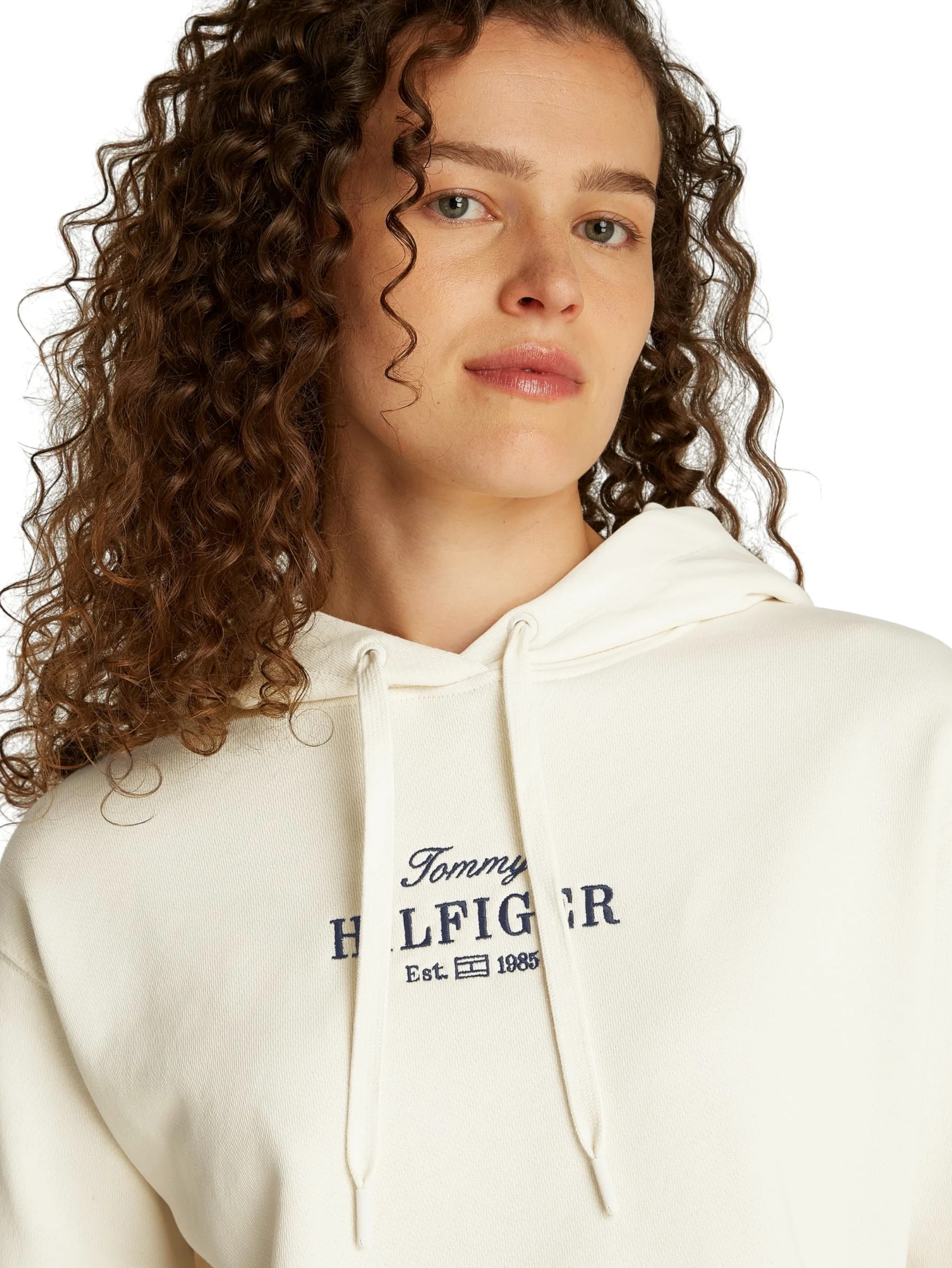 Tommy Hilfiger Bluza z kapturem REG HILFIGER WW0WW45528 Kobiety Reg Hilfiger Hoodie Ww0ww45528