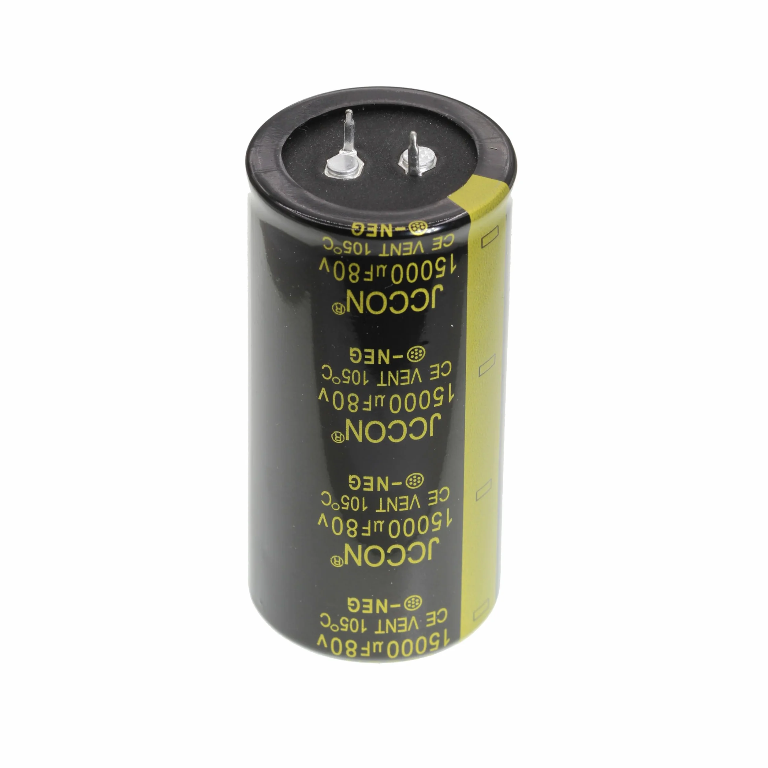 2 Kawałki 80V 15000uF 35x70 35x70mm 2-pinowy kondensator elektrolityczny z zatrzaskowym zaciskiem lutowniczym