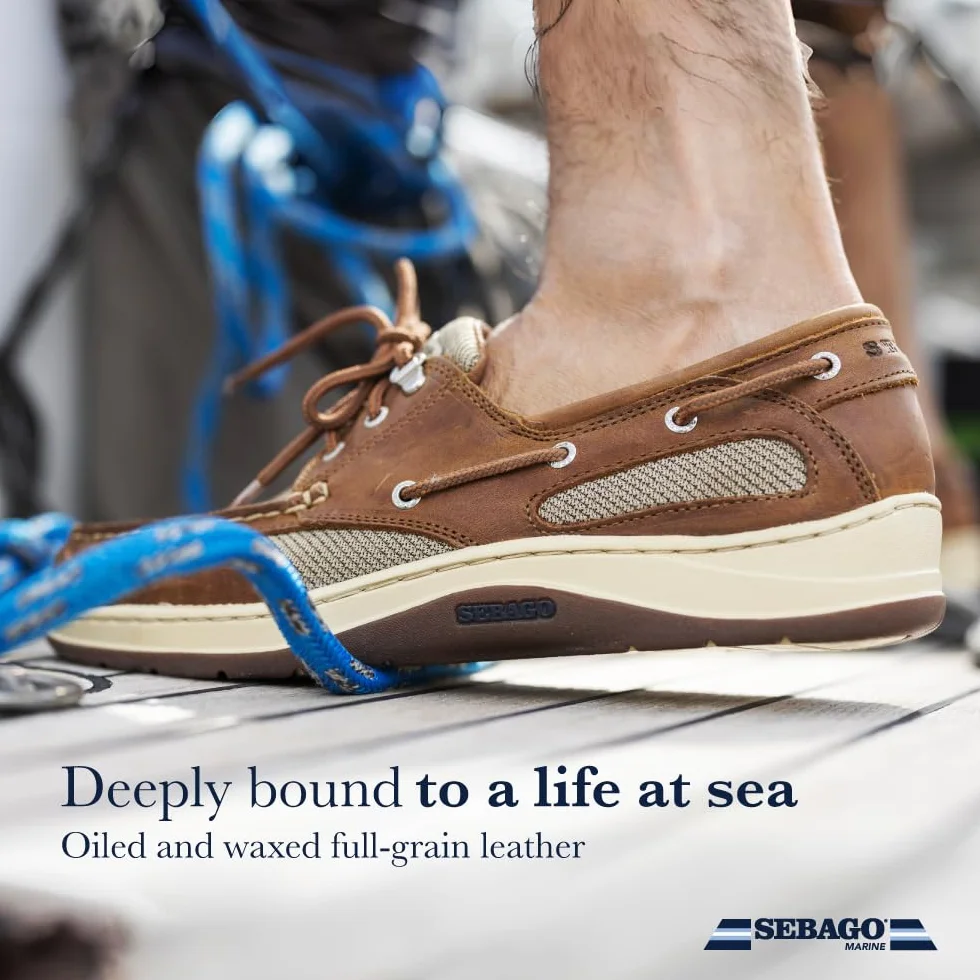 Sebago Mężczyźni Clovehitch Ii Fgl Waxedbuty do łodzi