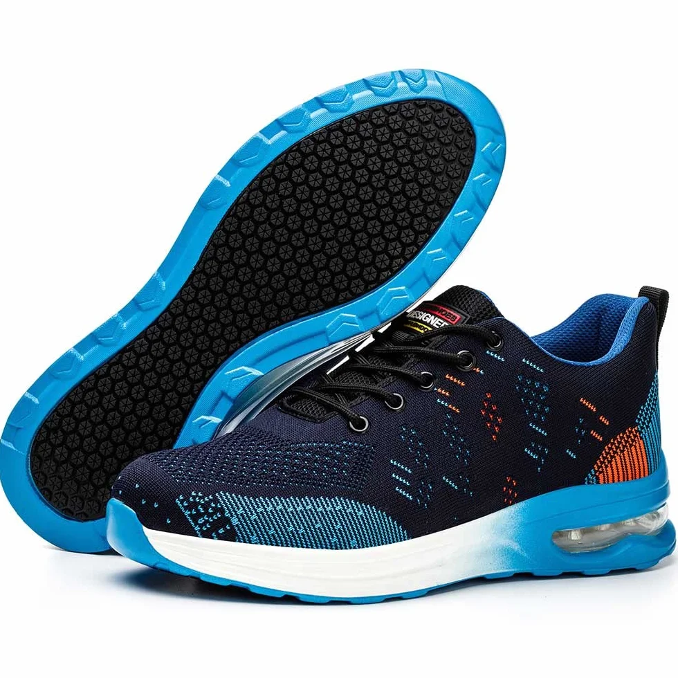 Rona Shoes Buty Robocze Obuwie Robocze Lekkie Wygodny Stylowy Męskie Damskie Alpha Blue EU 44