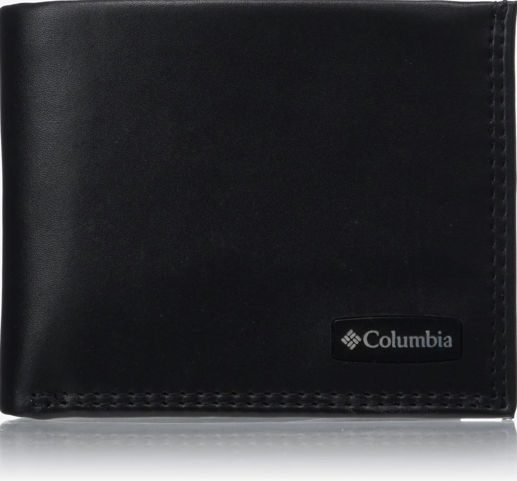 Columbia Męski portfel slim fold o dużej pojemności, Elegancki czarny, Rozmiar uniwersalny