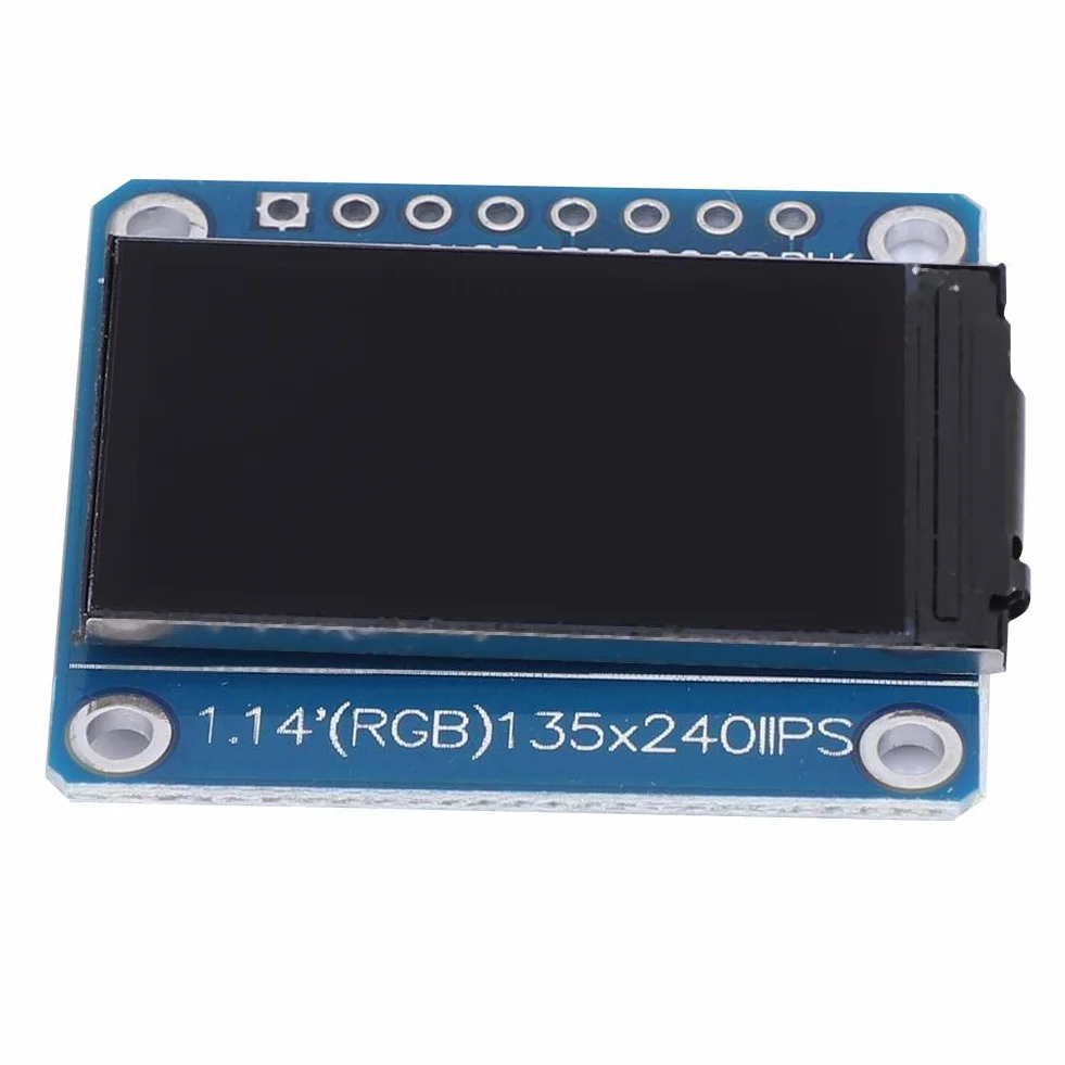 3.3V moduł ekranu tft IPS wysokiej jakości 1.14 Cal 8Pin ST7789 komponenty elektroniczne moduł wyświetlacza LCD rozdzielczość 135x240