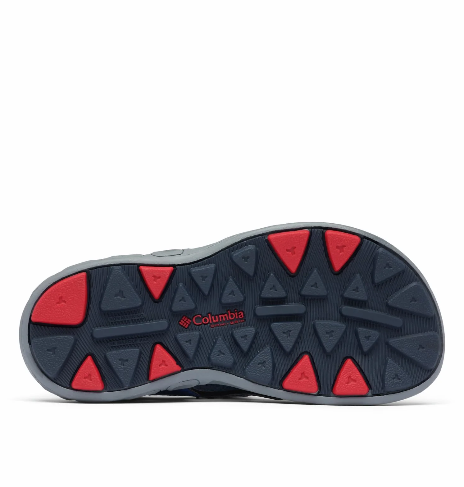 Columbia Childrens Techsun Vent sandały trekkingowe dla dzieci, Niebieski Stormy Blue X Mountain Red, 37 EU