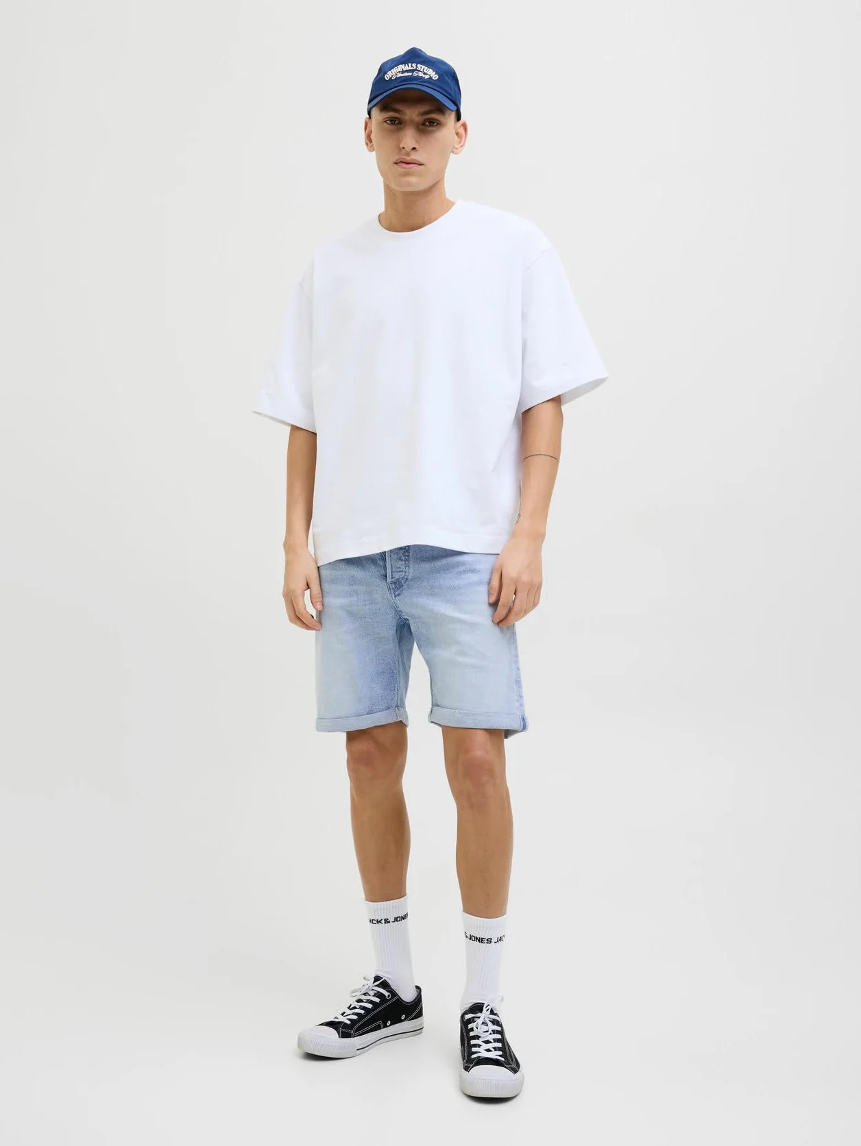 JACK & JONES Jjirick Jjioriginal Shorts Am 360 Sn - Shorty Mężczyźni