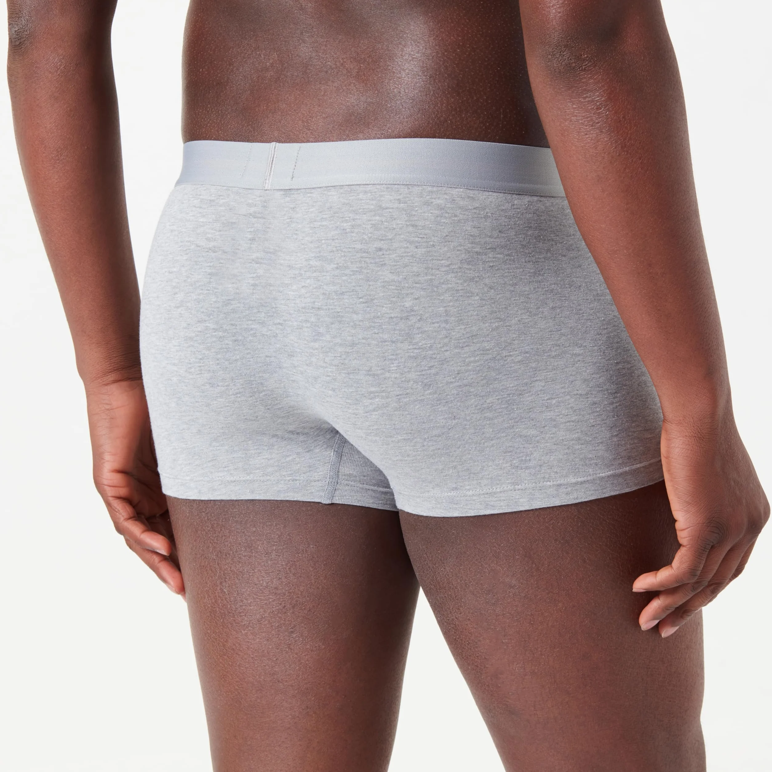 Tommy Hilfiger Męski bagażnik (3 sztuki), Szary (szary Htr/biały/pustynne niebo), S