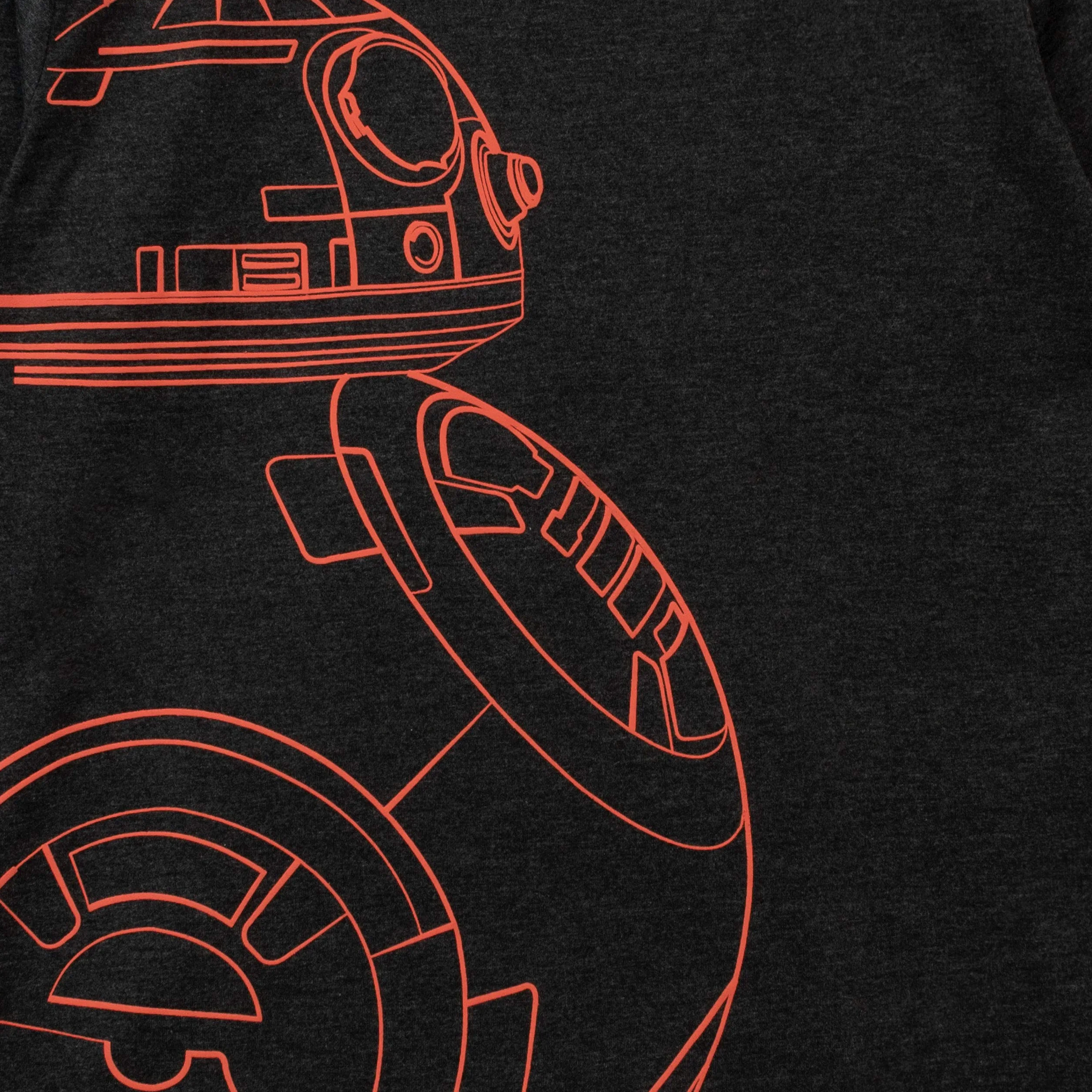STAR WARS Chłopięca koszulka z długim rękawem BB8