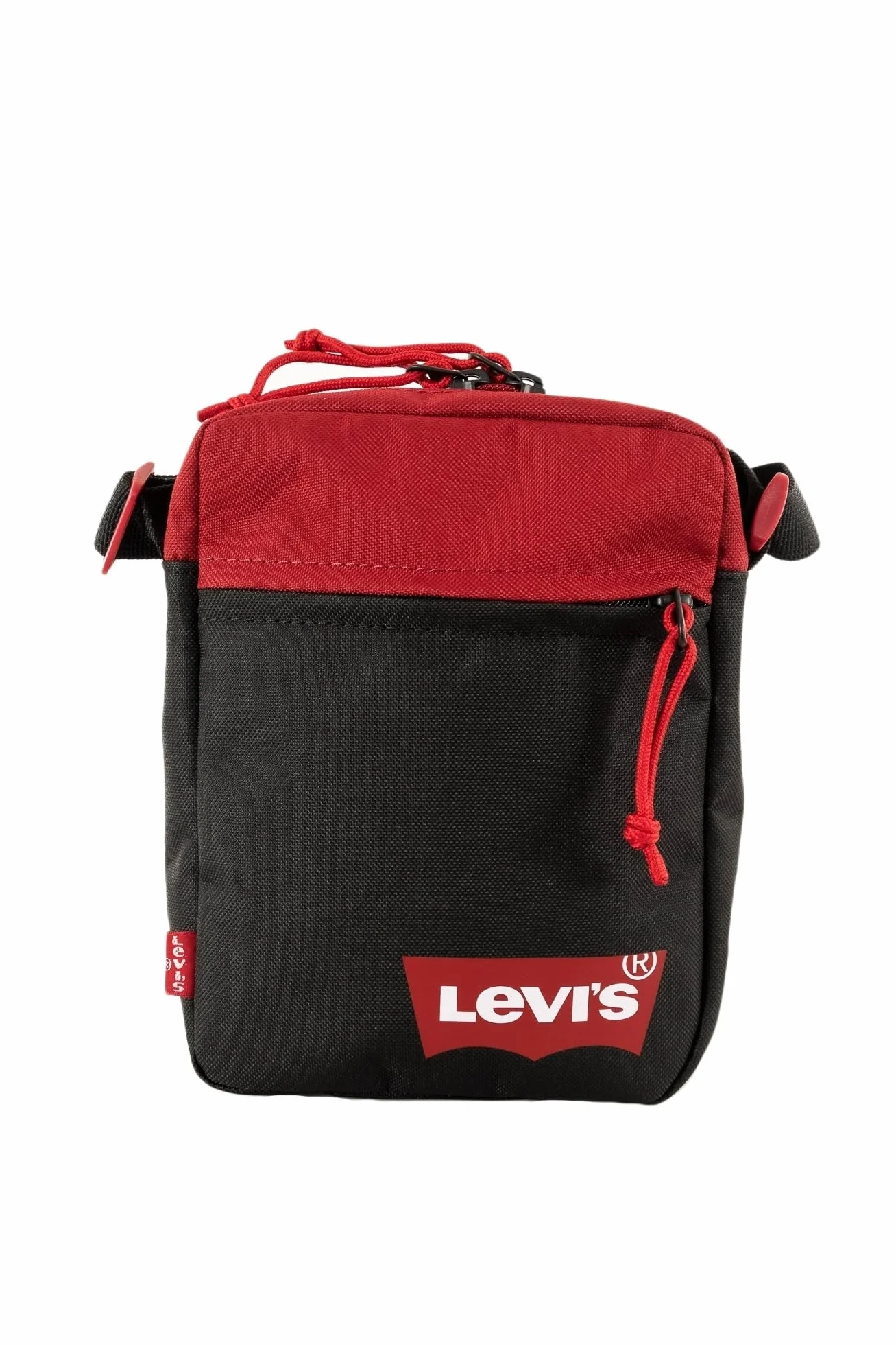 Levi's Mini Crossbody Solid (Red Batwing), dla mężczyzn, jeden rozmiar, Regularny czerwony, Taille unique