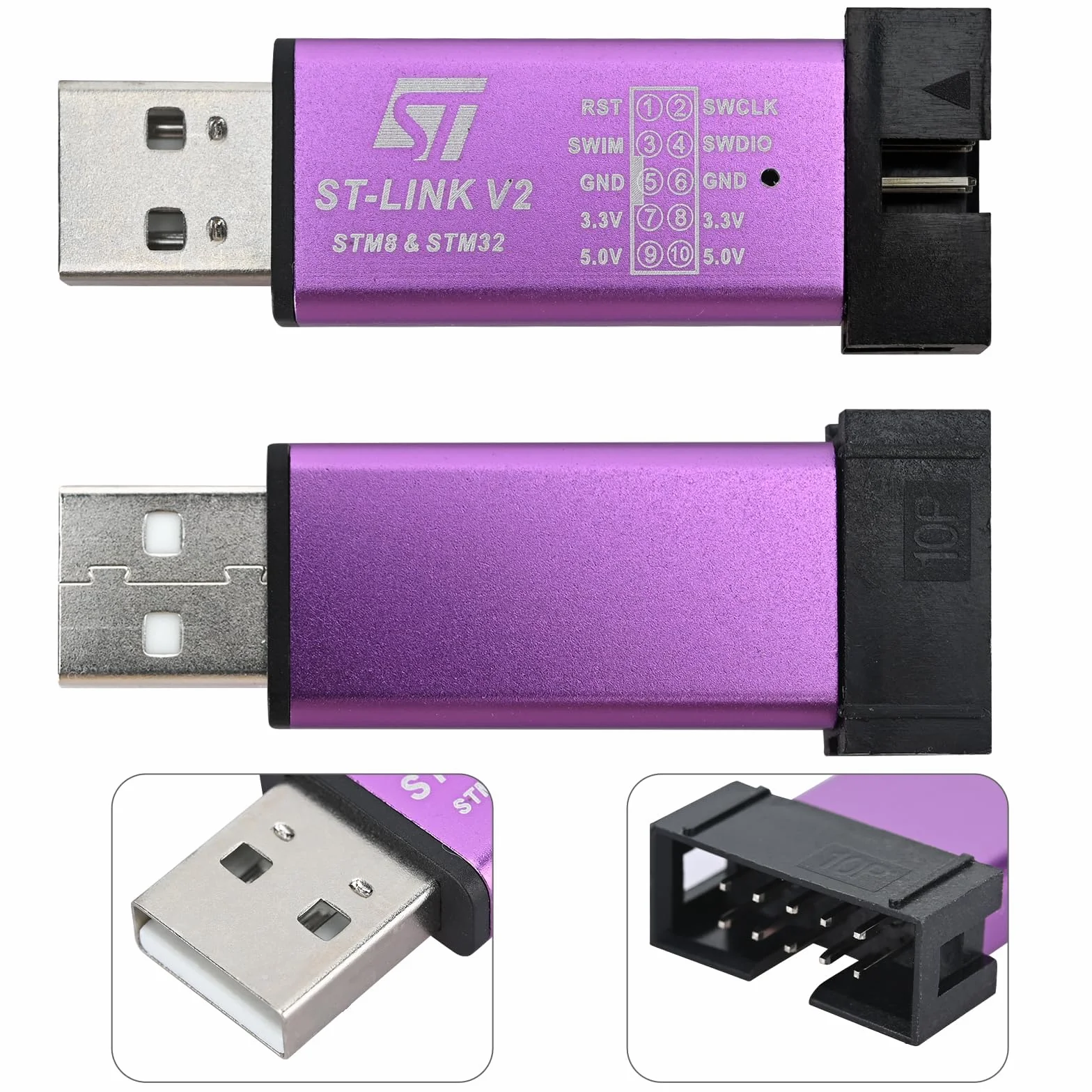 F103C8T6 ST-Link V2 emulator do pobrania programator z przewodami