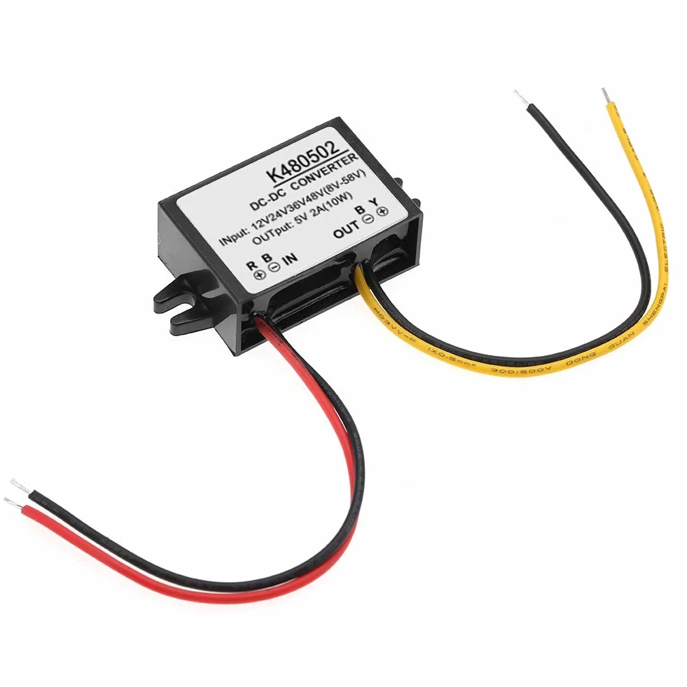 Dc Dc 12V/24V/36V/48V To, 48V To 5V Dc Dc Converter 48V To 5V Converter 5V 2A Converter Power Supply Module