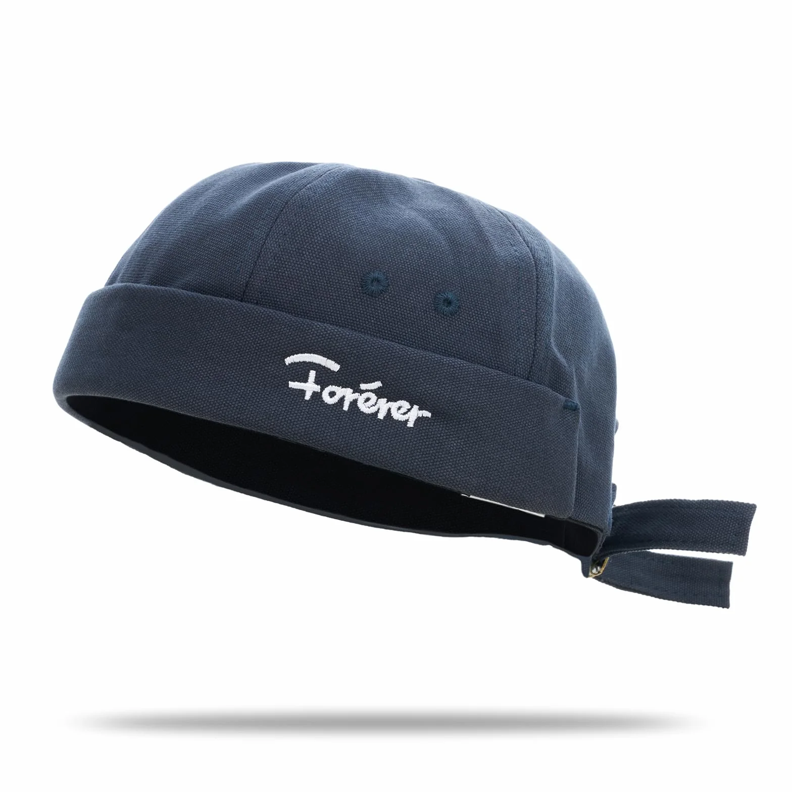 YAMEE Docker Cap męska czapka marynarska w stylu vintage, haftowana, damska, modna czapka beanie, uniseks, regulowana, czapka marynarska męska na co dzień, czapka motocyklowa (obwód czapki: 56-58 cm)