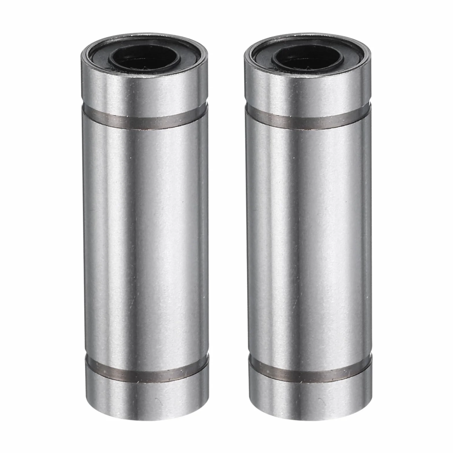 QUARKZMAN LM6LUU łożysko liniowe 6 mm, otwór 12 mm, średnica 35 mm, liniowe łożyska kulkowe, dwustronne, uszczelnione gumą, stal łożyskowa, do maszyny CNC, drukarki 3D, maszyny do pakowania żywności
