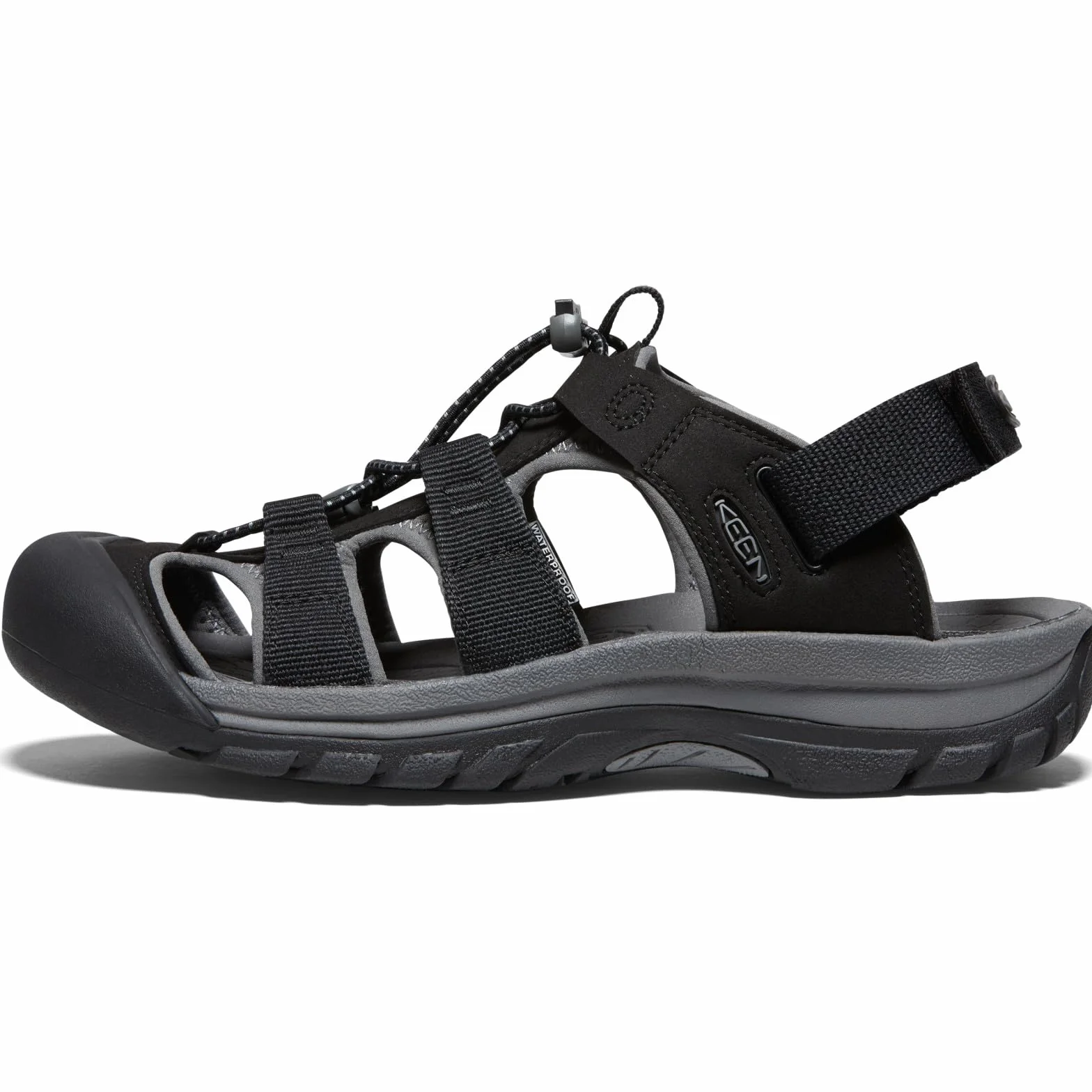 Keen Męskie sandały outdoorowe czarne UE 40