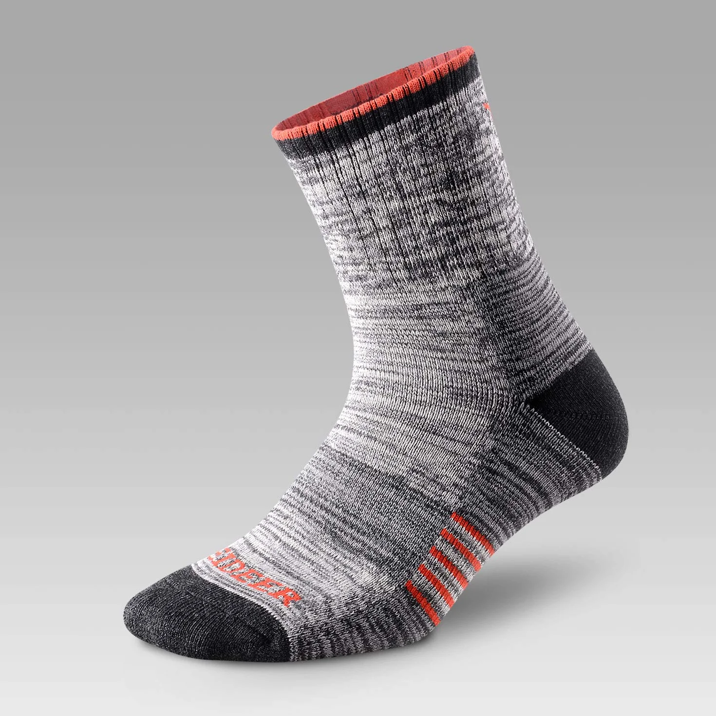 FEIDEER Męskie skarpety trekkingowe, wielopak, Wicking Cushioned Outdoor Recreation Crew Socks