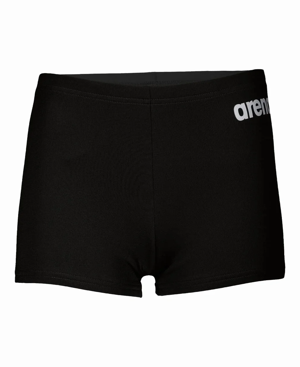 ARENA Chłopięce spodenki kąpielowe Team Swim Solid Shorts czarno-białe 14-15 lat