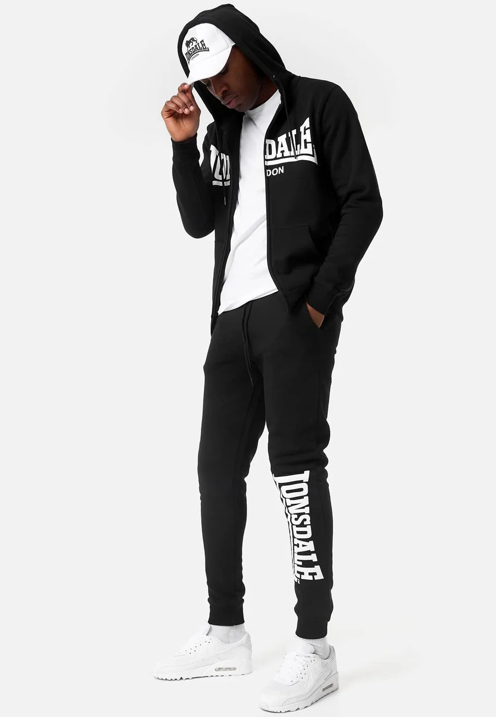 Lonsdale Dres treningowy z kapturem Mężczyźni Feeny