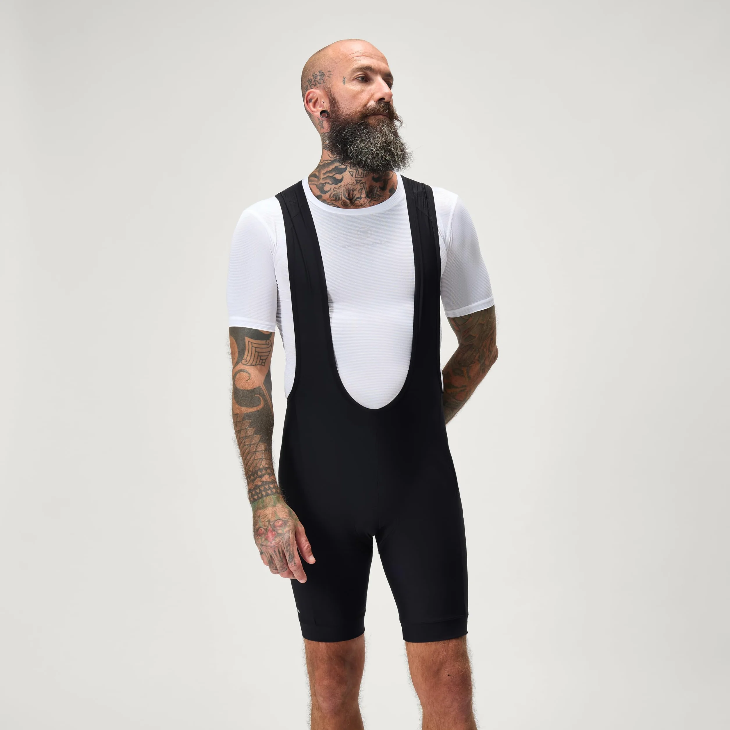 Endura Xtract Gel Cycling Bibshorts II Padded Long Distance Moisture Wicking Men's